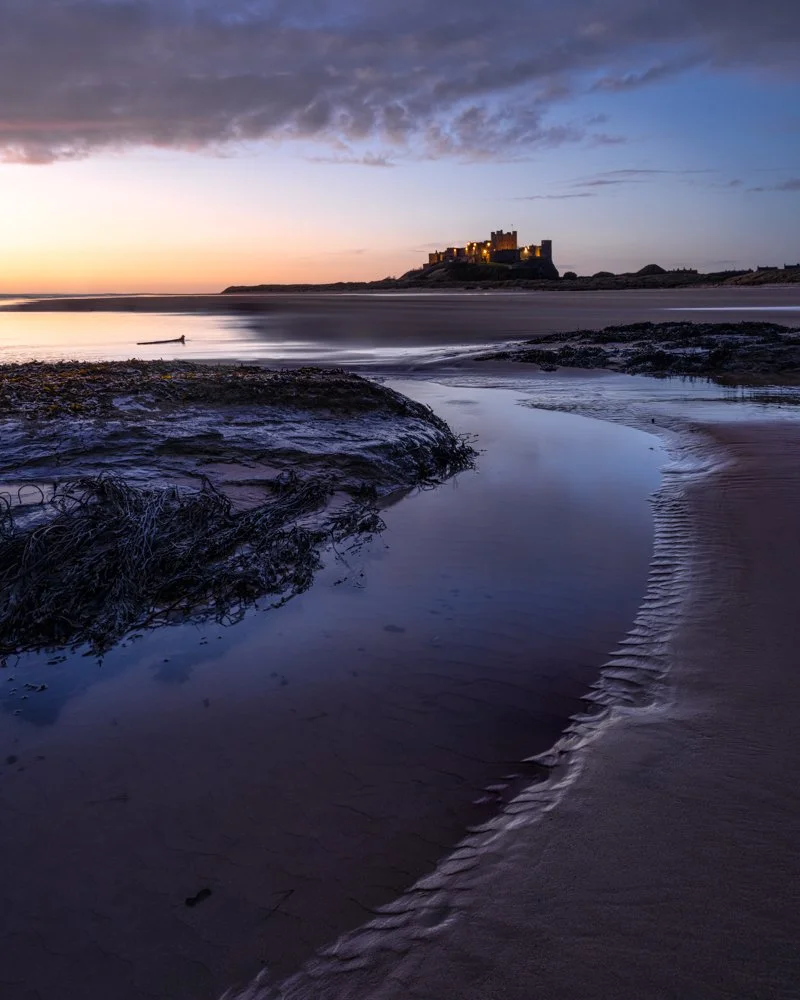 Dawn on Bamburgh Beach
