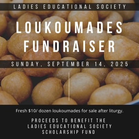 Loukoumades offered by Ladies Ed