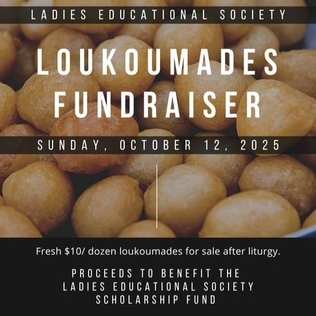 Loukoumades offered by Ladies Ed