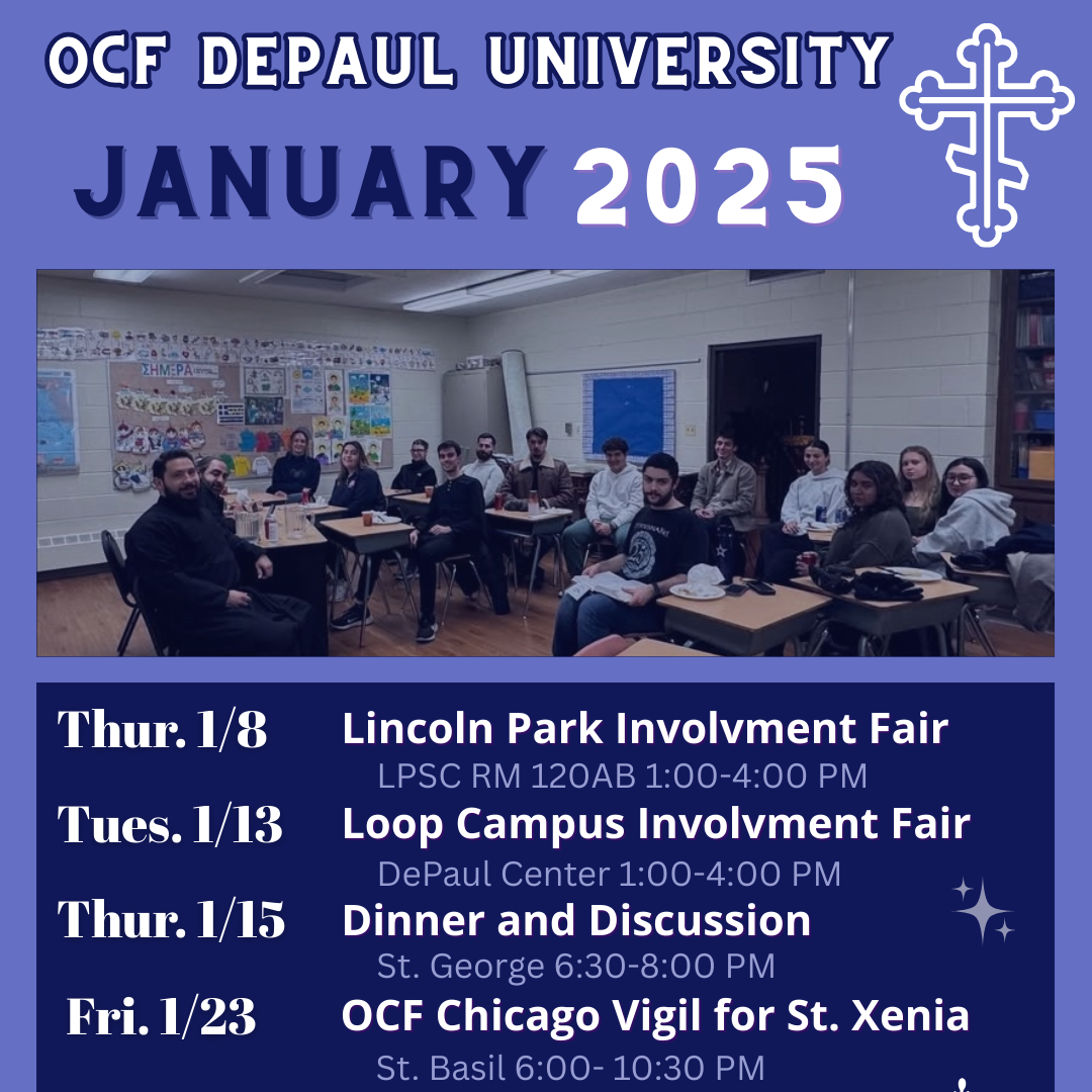 OCF Chicago Vigil for St. Xenia 