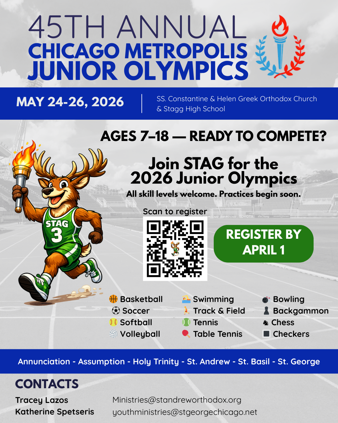 Junior Olympics Registration