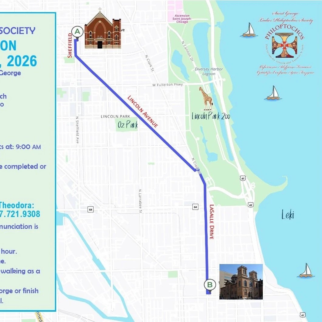 Walk-a-thon sponsored by Philoptochos 