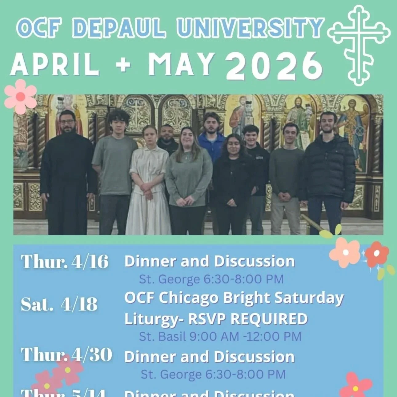 OCF DePaul Chapter at St. George 