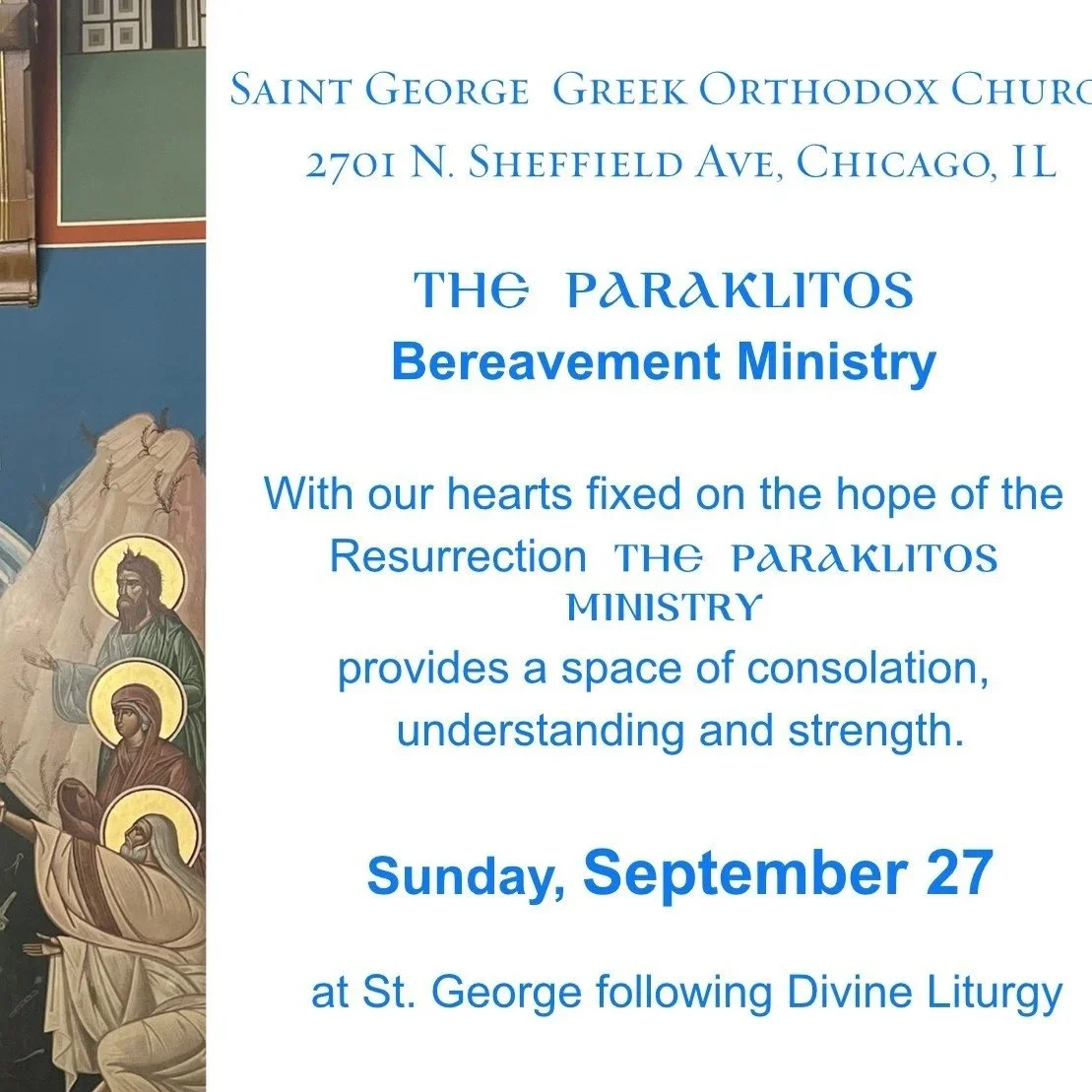 The Paraklitos Bereavement Ministry 