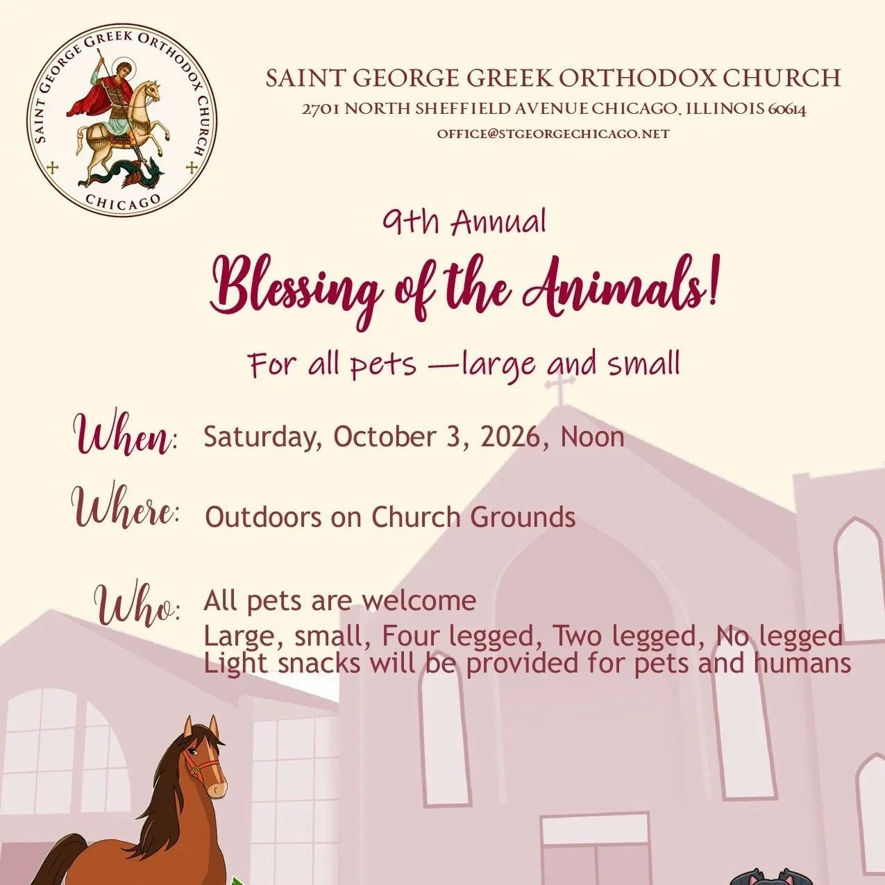 Blessing of the Animals 