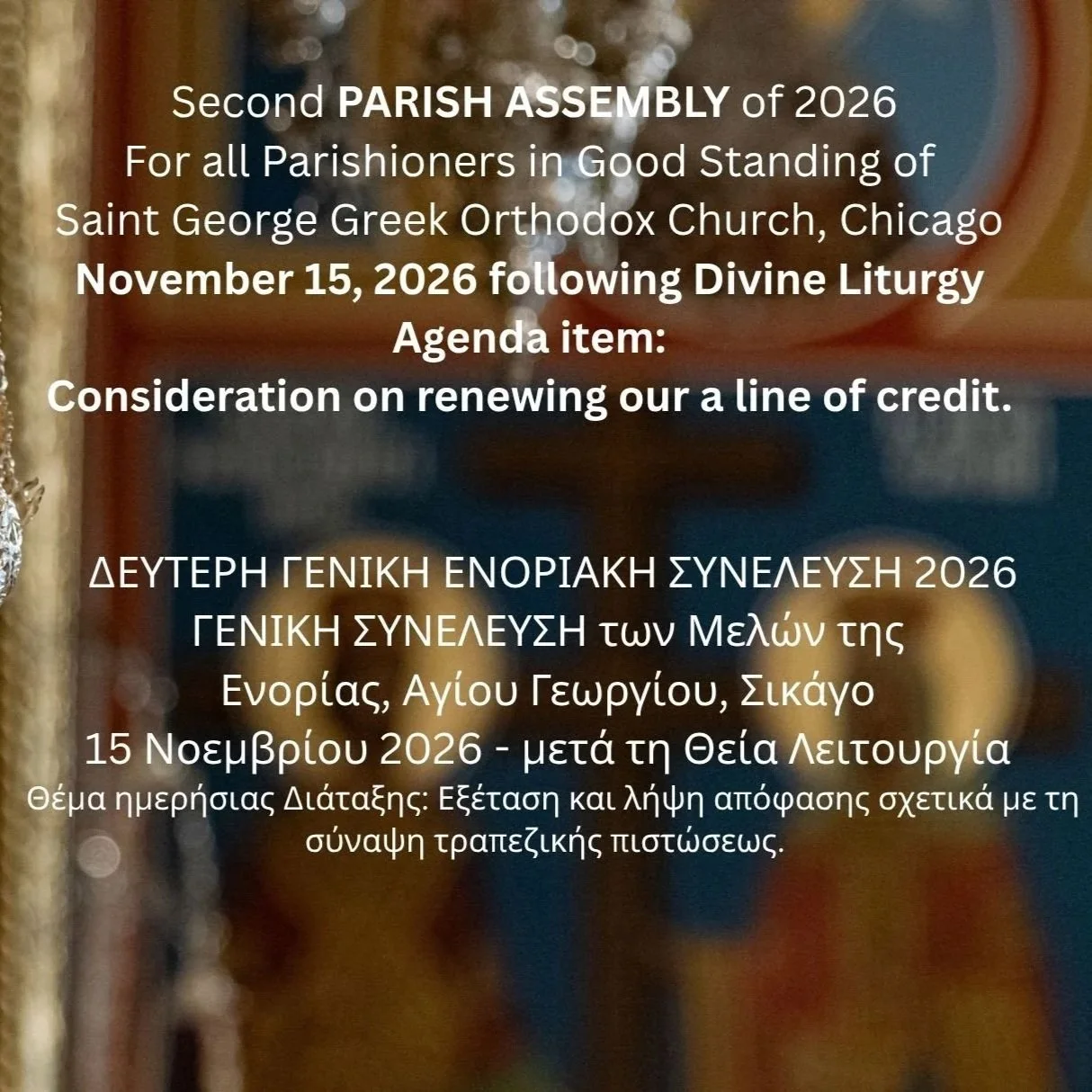2026 Second Parish Assembly 