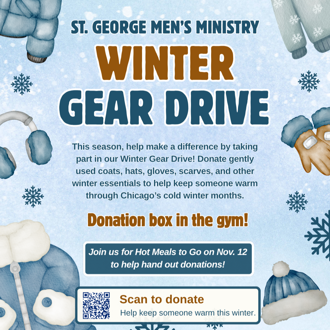Men’s Ministry Winter Gear Drive