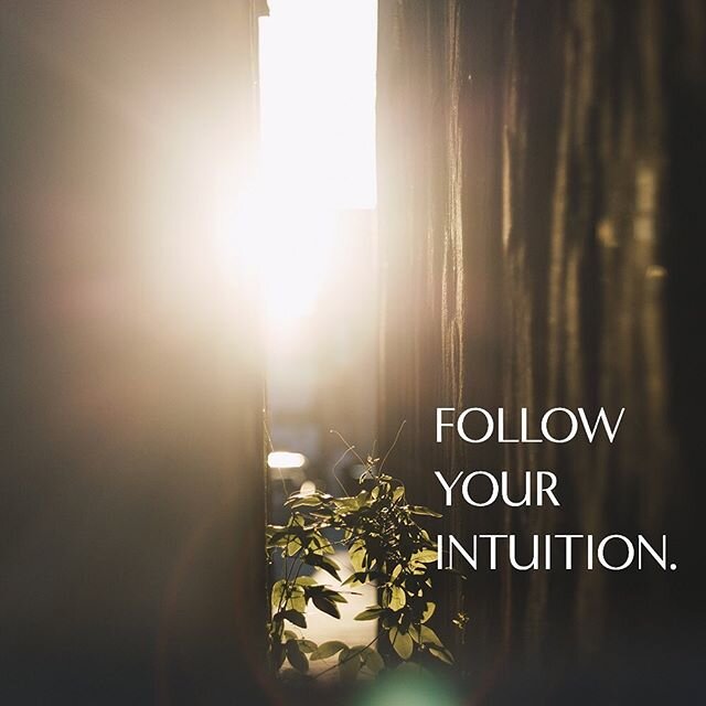 Follow your intuitions! Sometimes we forget and ignore them in our daily business. Be conscious about your inner self and follow your feeling 💕 #consciousness #followyourdreams #innerstrength #loveyourself