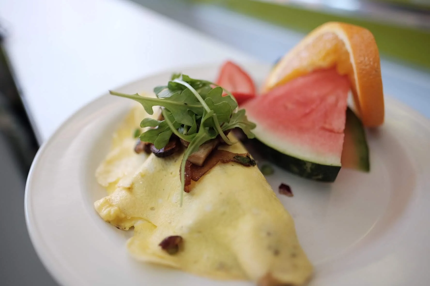 Omelette aux 3 champignons - 3 mushrooms omelette