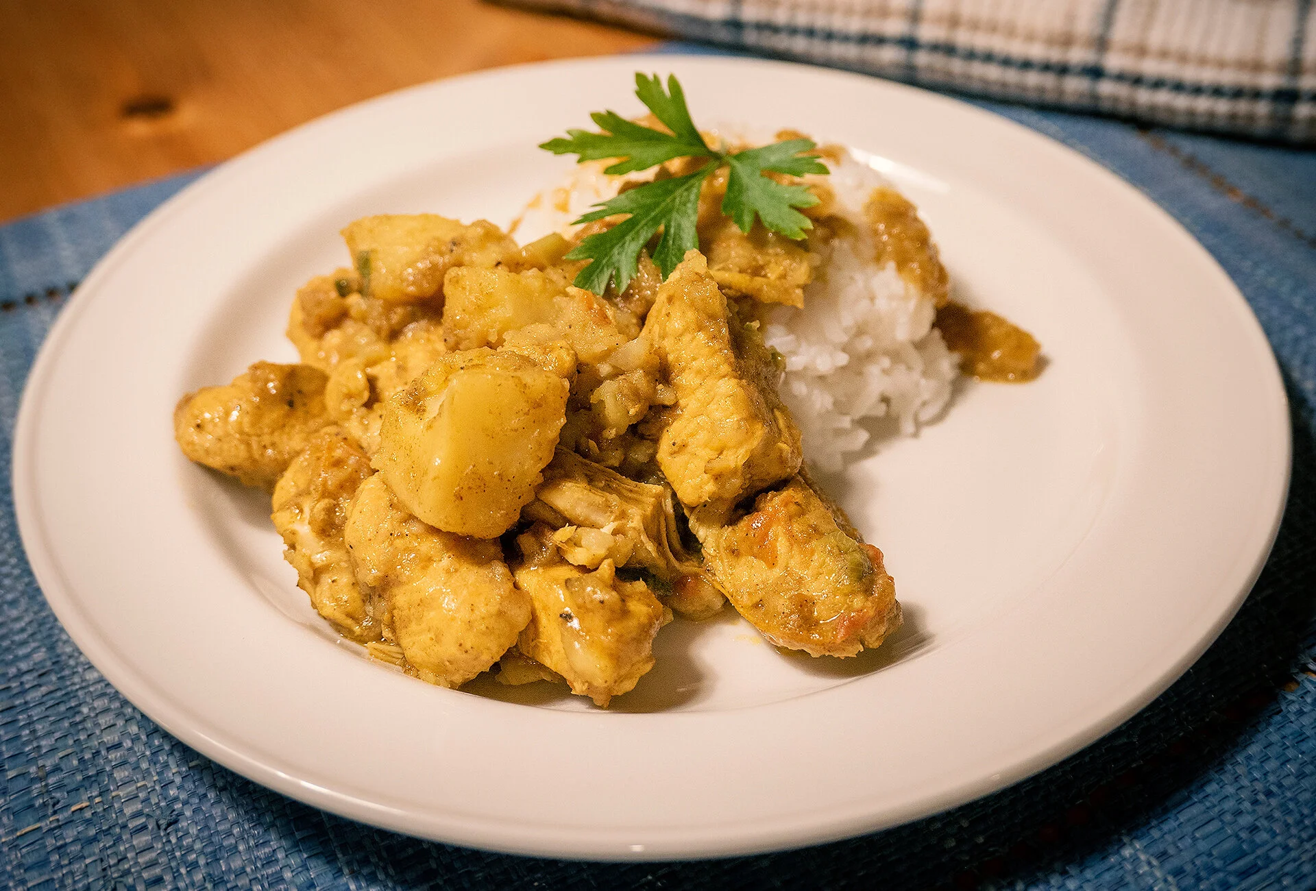 Poulet au Curry / Chicken Curry
