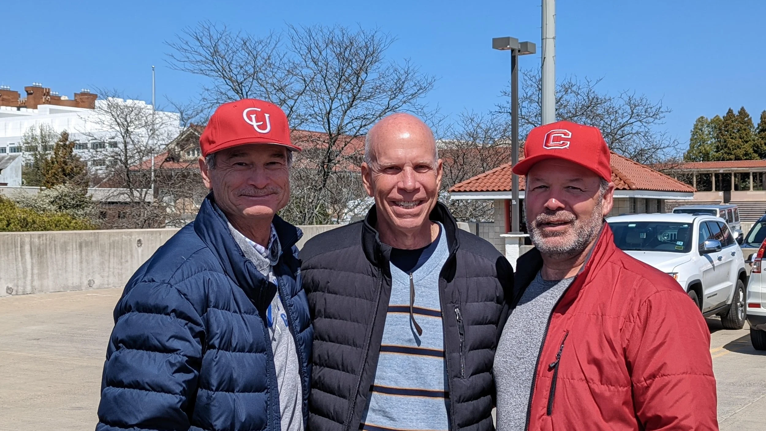 Marlin McPhail '82, Mike Branca '82, Greg Myers '82