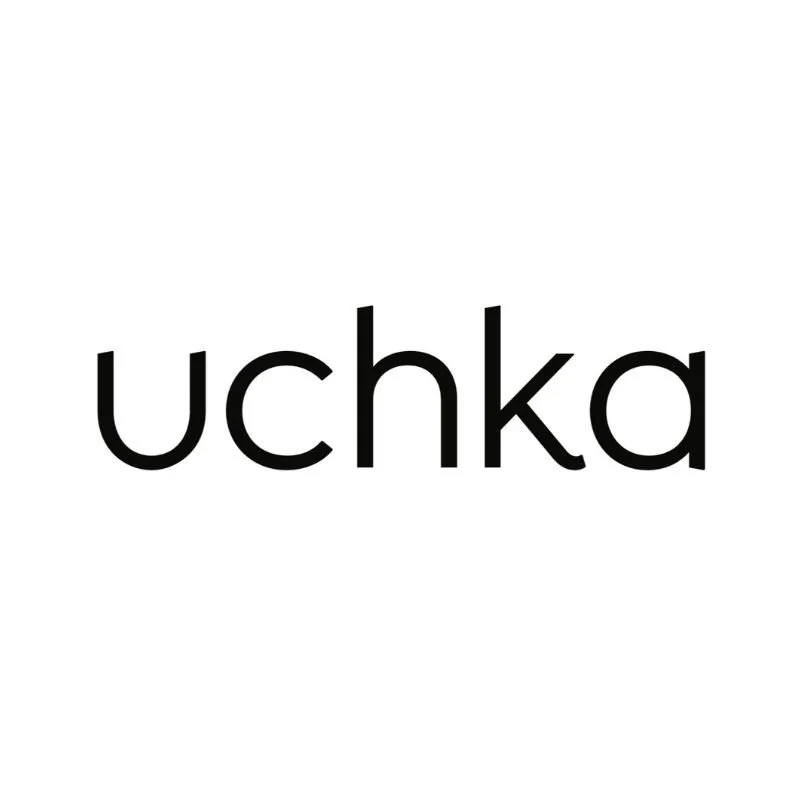 The word 'uchka' written in black lowercase letters on a white background.