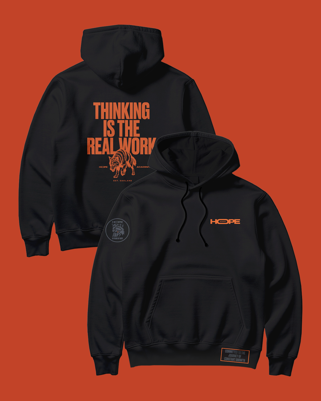 Thinking Is The Real Work Hoodie [PRE-ORDER]