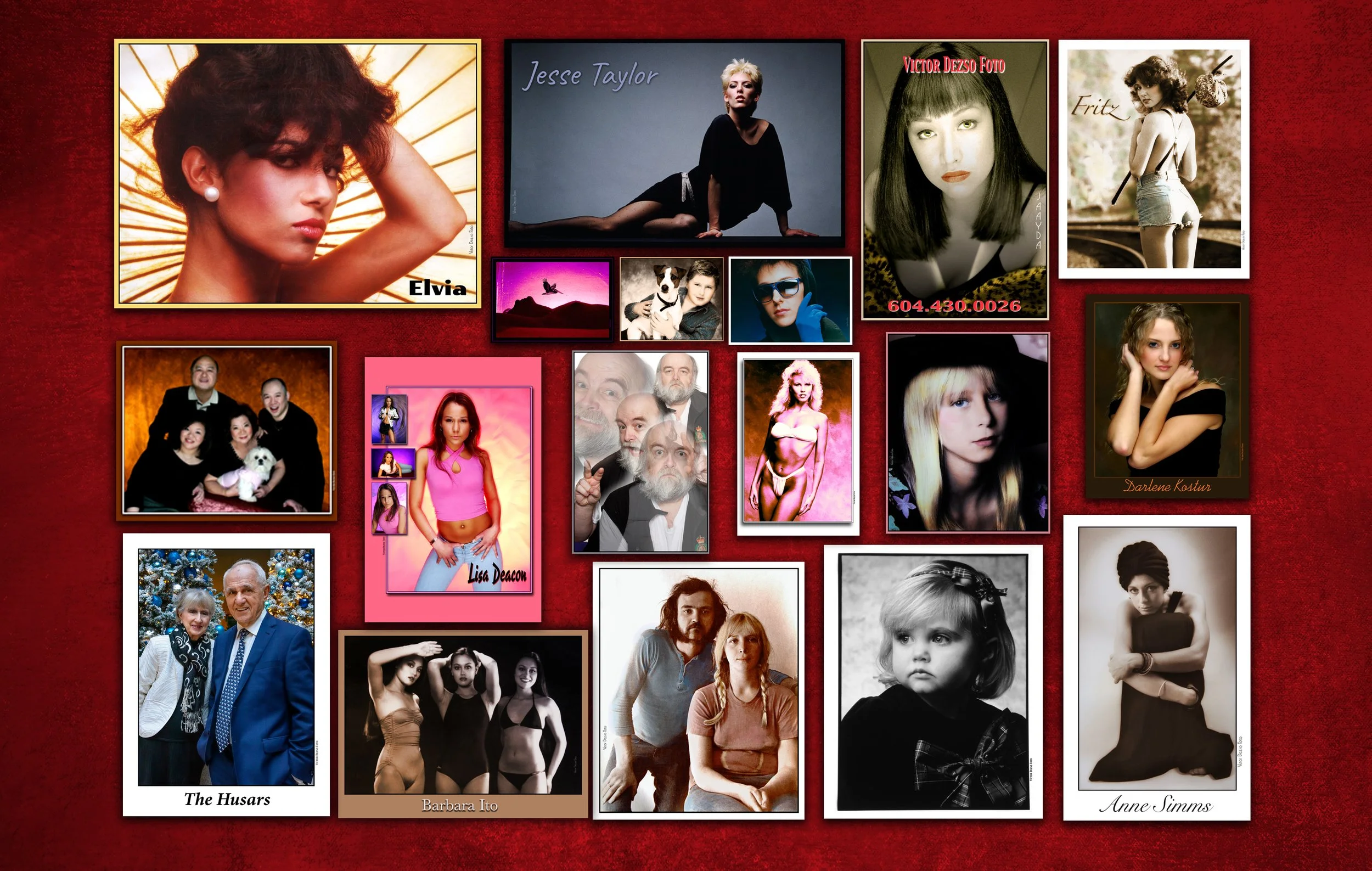 Models-Commercial Head Shots-People