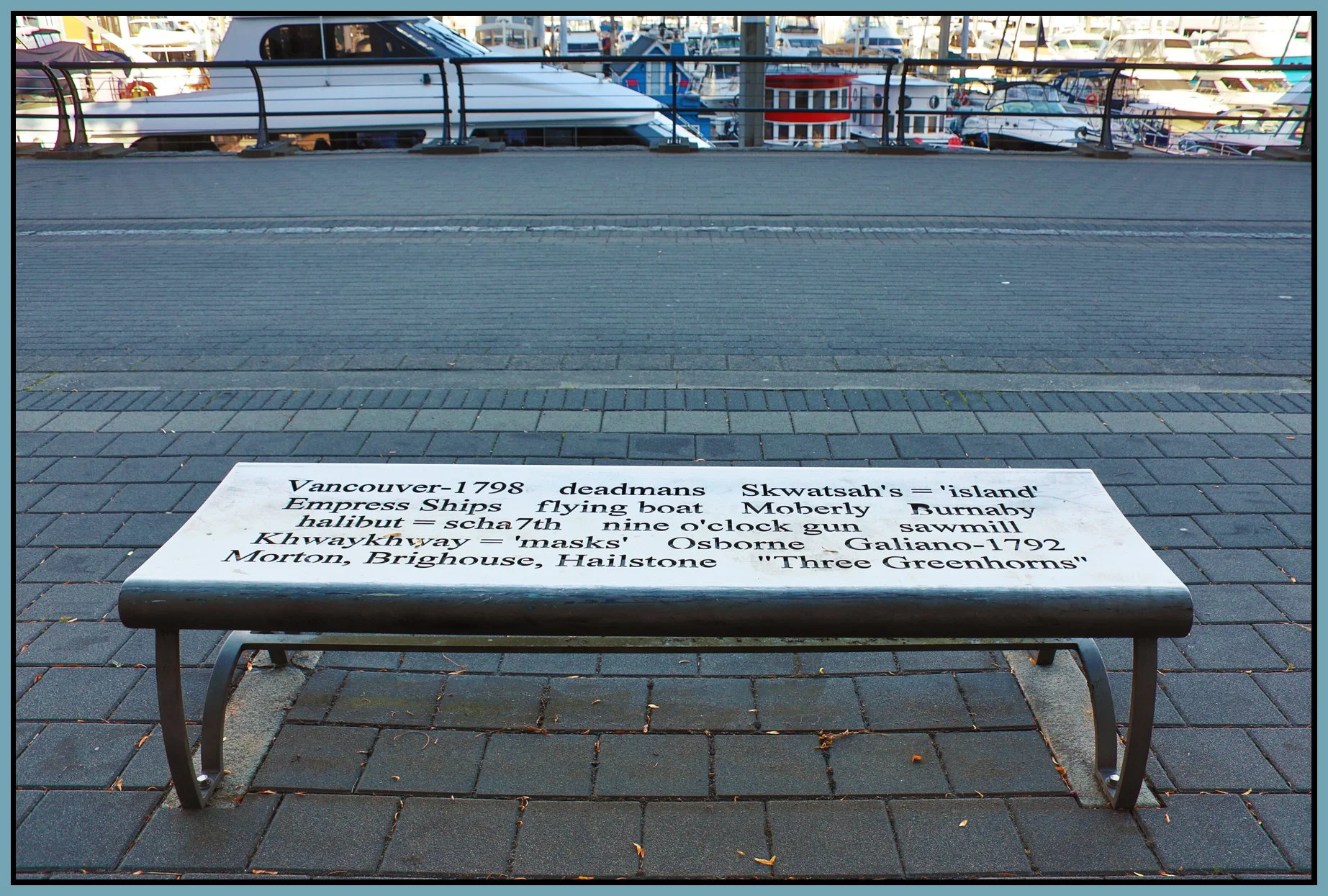 Bench in Coal Harbour_Oct 3_2017_HDR_B8454_4x6s.jpg