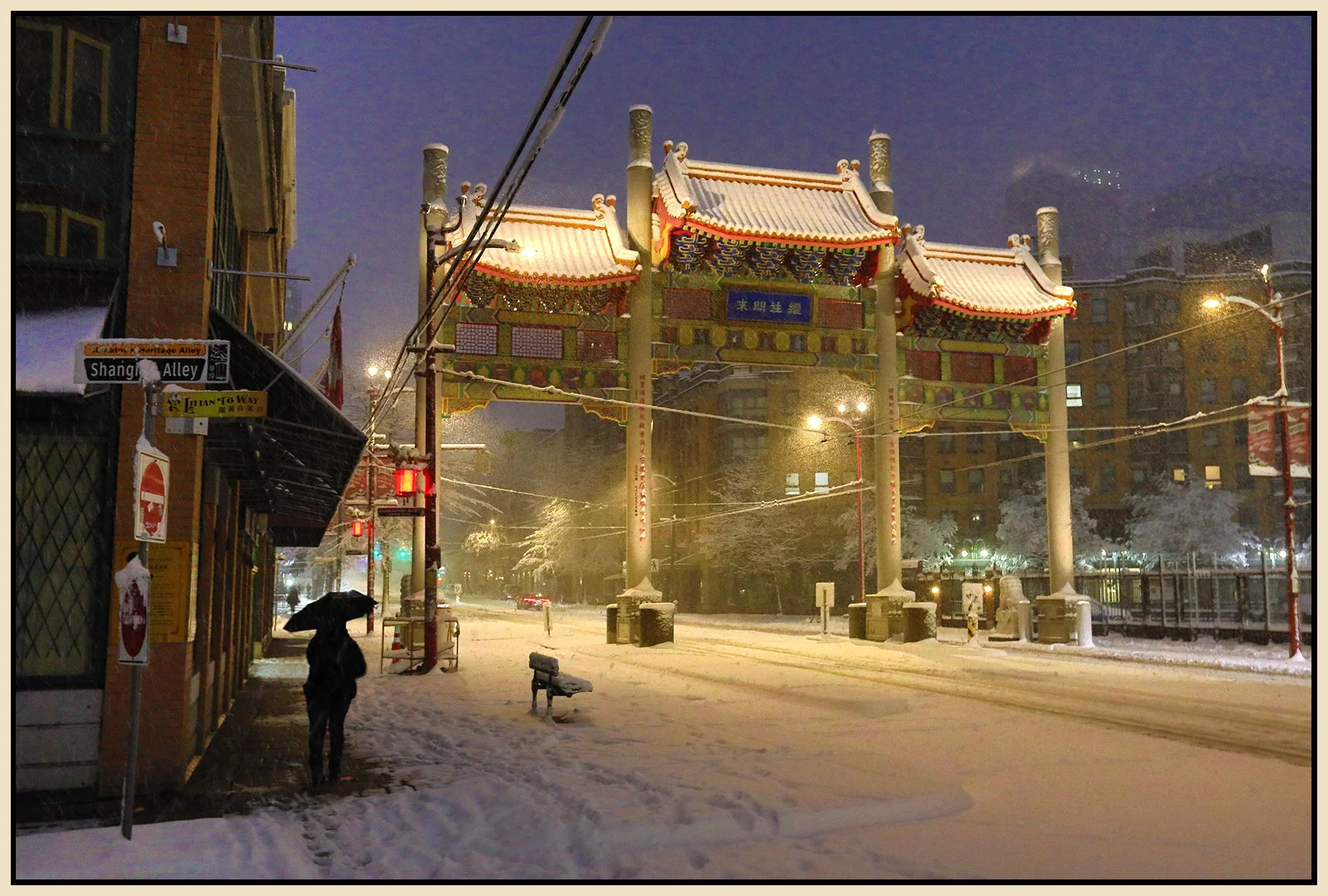Chinatown Gate_30 W Pender in the Snow_Jan 17_2024_HDR_4H0772_4x6s.jpg