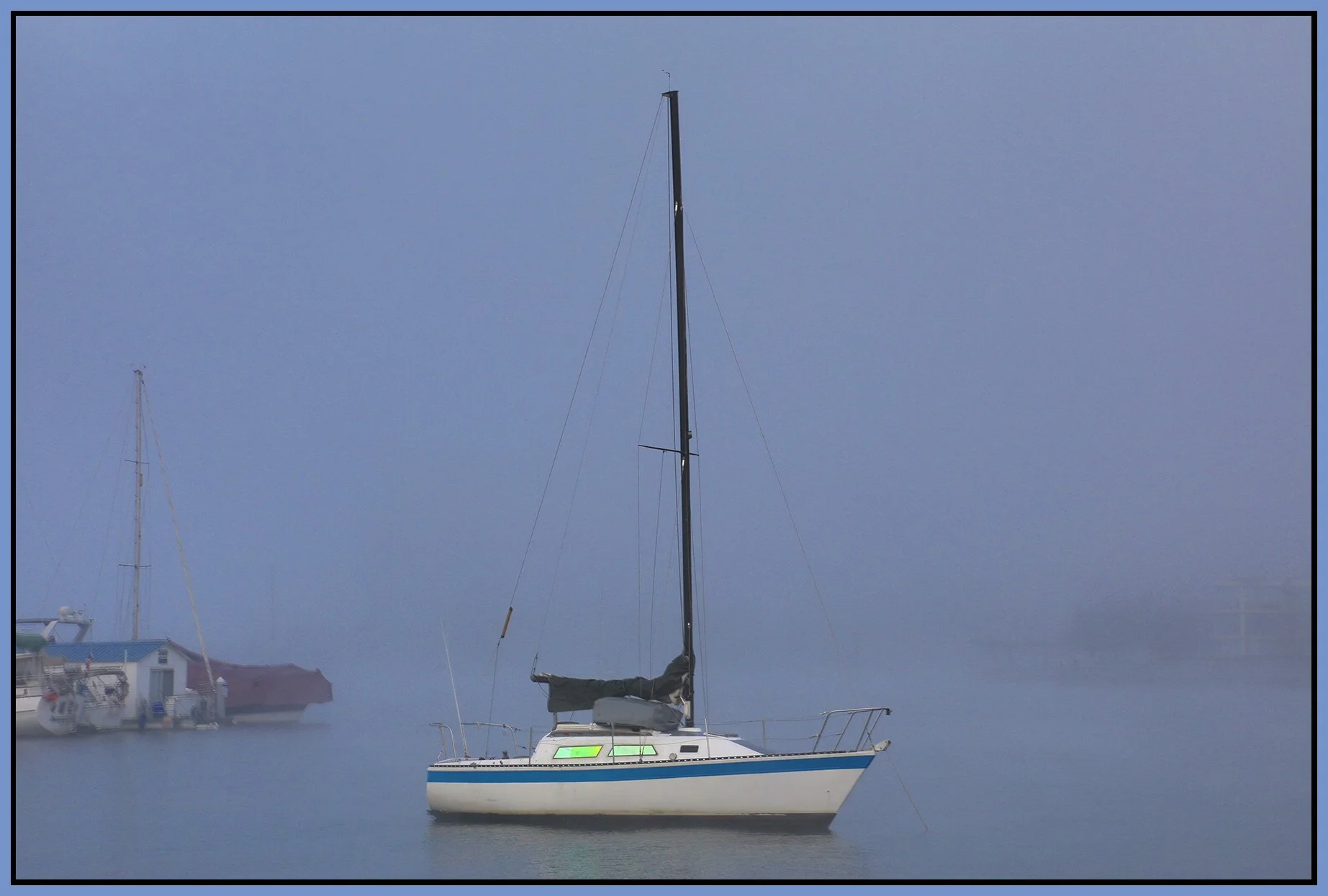 Boat in False Creek in Fog_Nov 29_2023_HDR_4H9256_4x6s.jpg