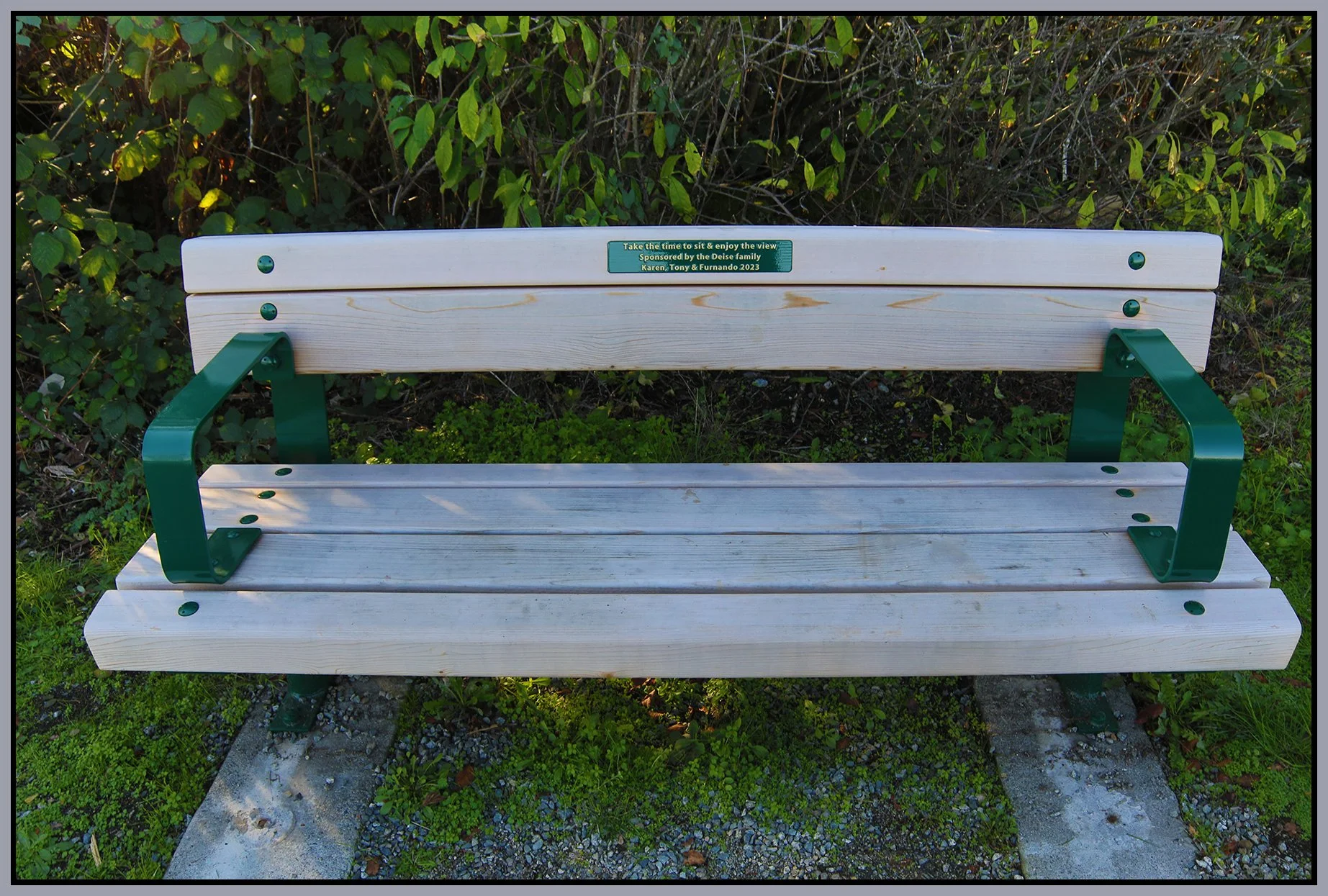Fraser Regional Greenway Park Bench Sign_Oct 26_2023_HDR_4H8829_4x6s.jpg