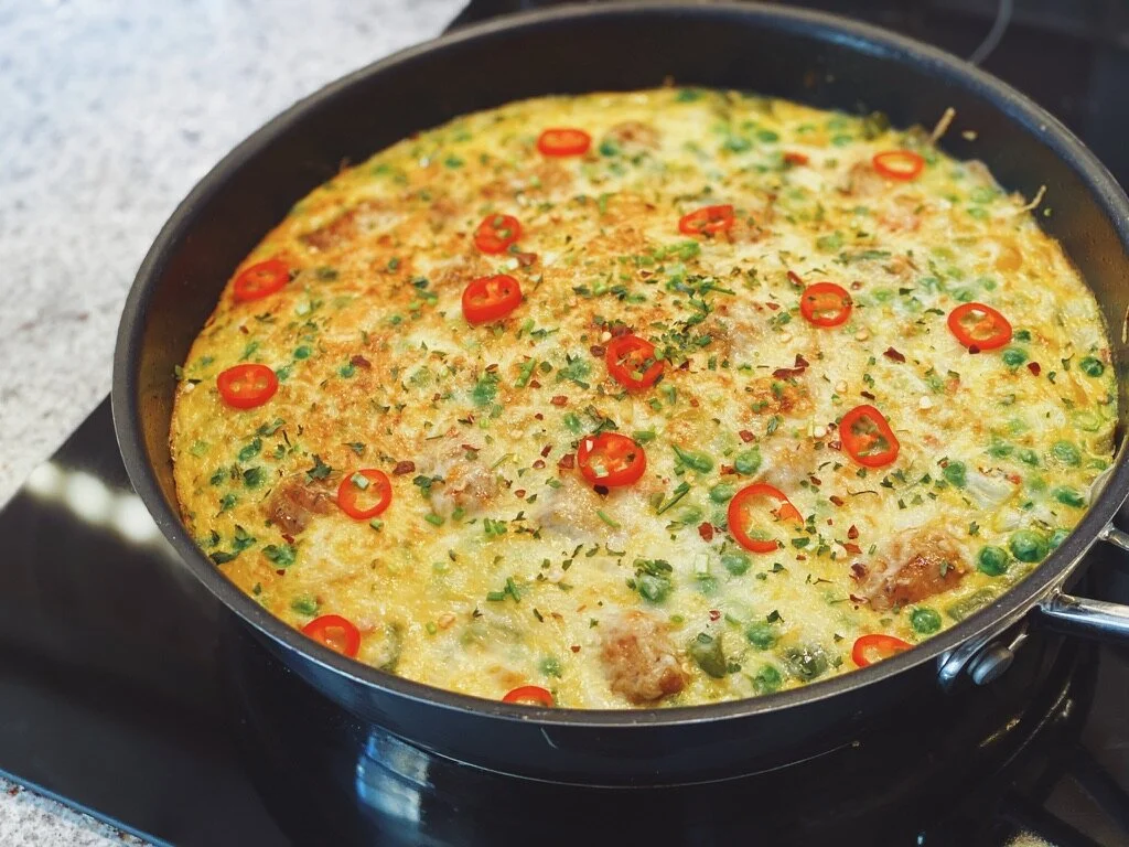 Low Calorie Egg Tortilla