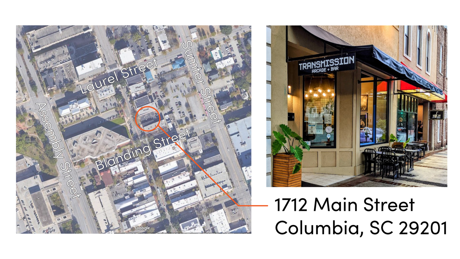 Visit Us — Transmission Arcade