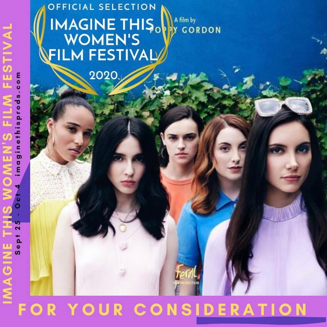 Thank you to @imagineprods for including us in their upcoming 2020 festival lineup! This is a special festival and organization supporting female film creators from all walks of life and new ways of entrepreneurship and we are proud to be a part of i