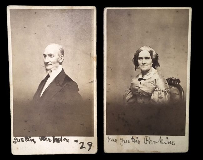 Justin and Charlotte Perkins (first Americans to live in Iran)
