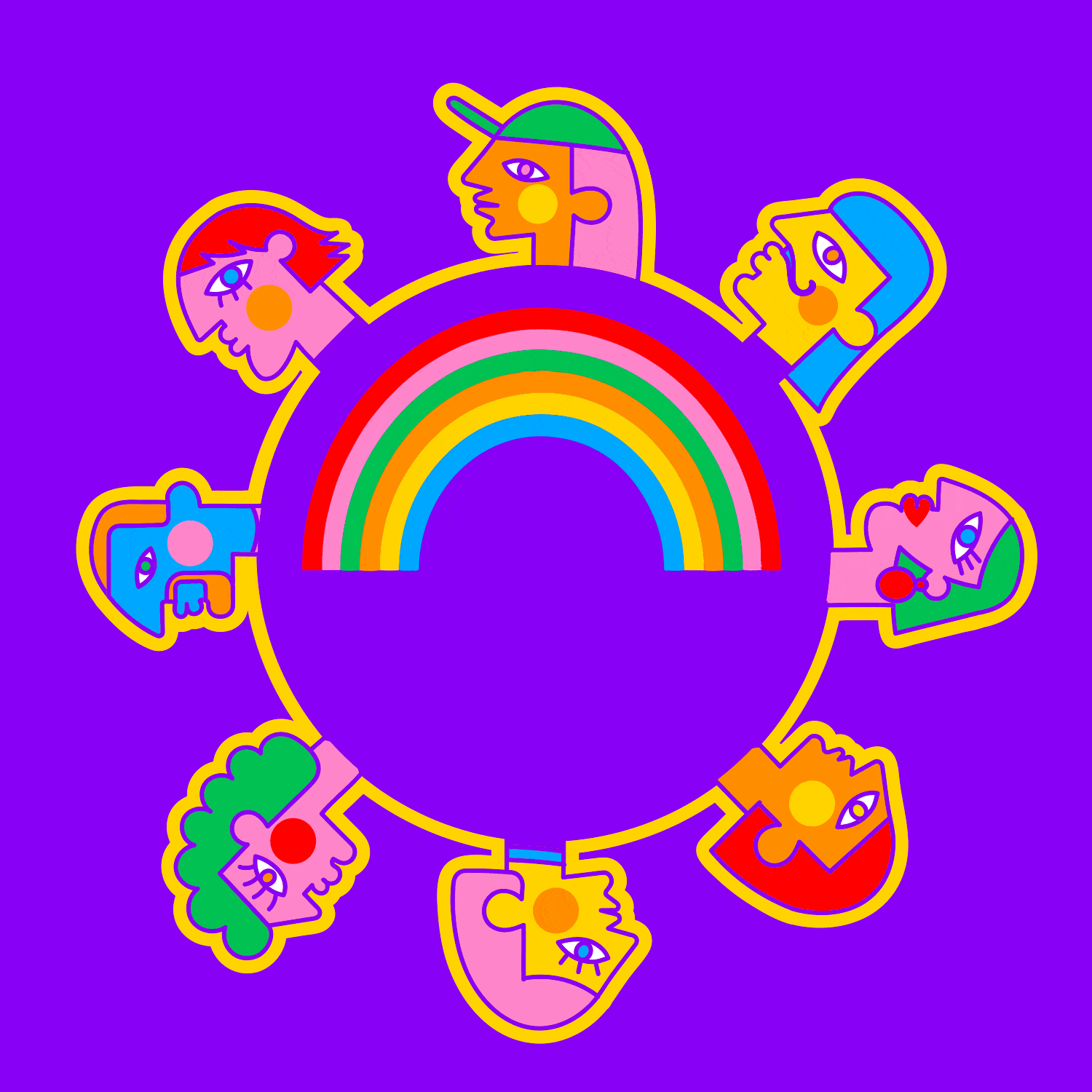 Virgen x MAG Jeunes LGBT +
