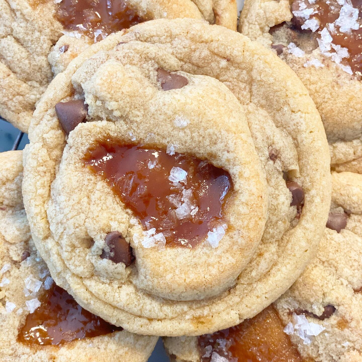 Melty toffee. 

#toffeechipcookies #cookiesofinstagram #fairfieldcountyct #shoplocal