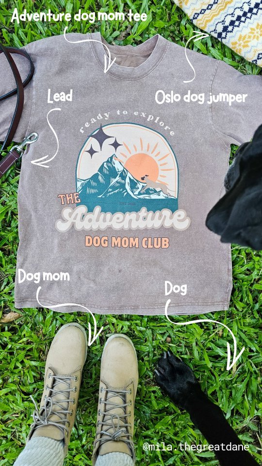 Adventure ready πΎβ±οΈπ
.
What are some your adventure essentials?
.
.
Shop our ADVENTURE DOG MOM CLUB TEE with code MILA10 for 10% off π
π www.mila-me.com
π worldwide shipping
.
.
.
.
#dogmomclub #adventuredog #dogmomlife #dogmum #greatdanes #