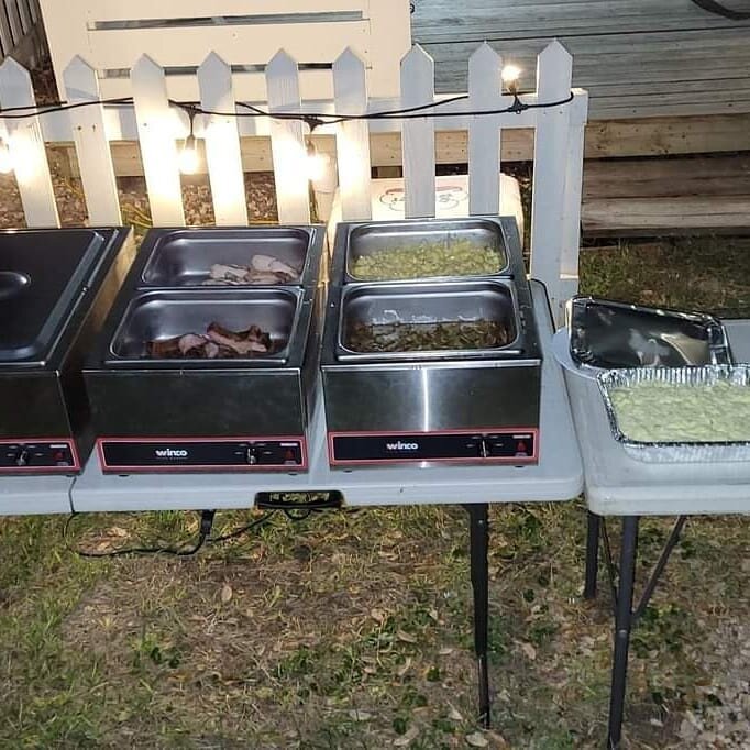 We had the honor of catering for Total HVAC's Cast and Blast weekend!  Bacon wrapped dove, filet mignon, and rib eyes....oh my!

Matt was all about the Island Life and we all SEAS'd the day in Rockport.

Restaurant updates coming soon!  We will be po