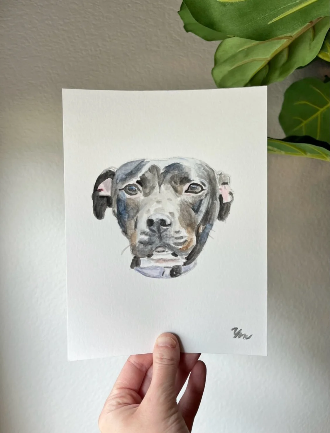 Gone but never forgotten 💜 

Meet Mocha, she was tragically lost in a house fire. It&rsquo;s bittersweet painting a pet who has been lost, but I know firsthand how it can help owners heal. 

#dog #puppy #dogpainting #petloss #petpainting