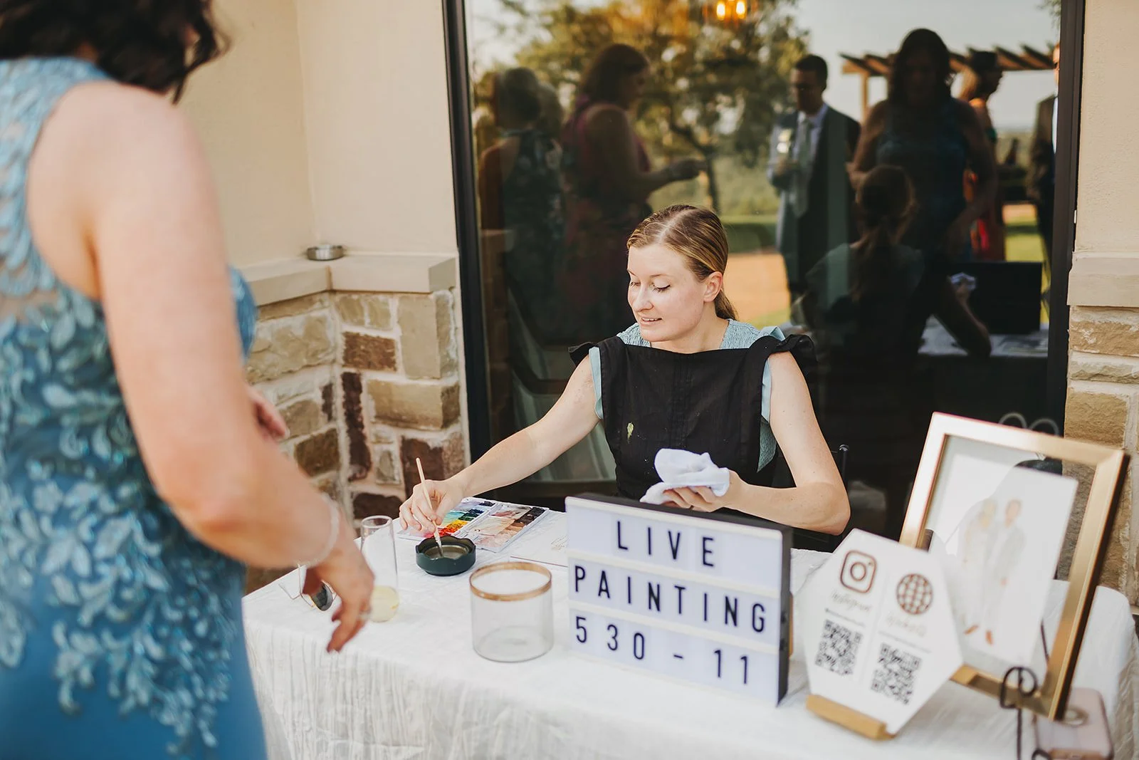 live guest painting austin