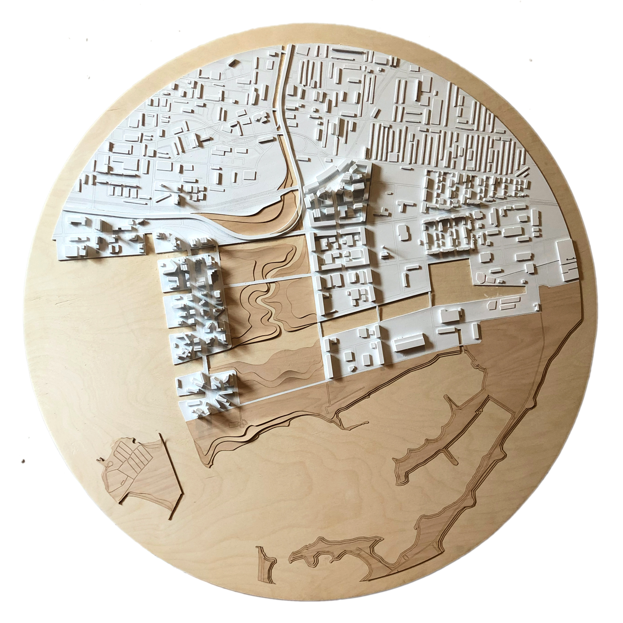 1:1000 Scale Model