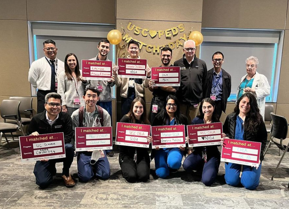 Alumni, Fellowship Match Results — Los Angeles General Medical Center