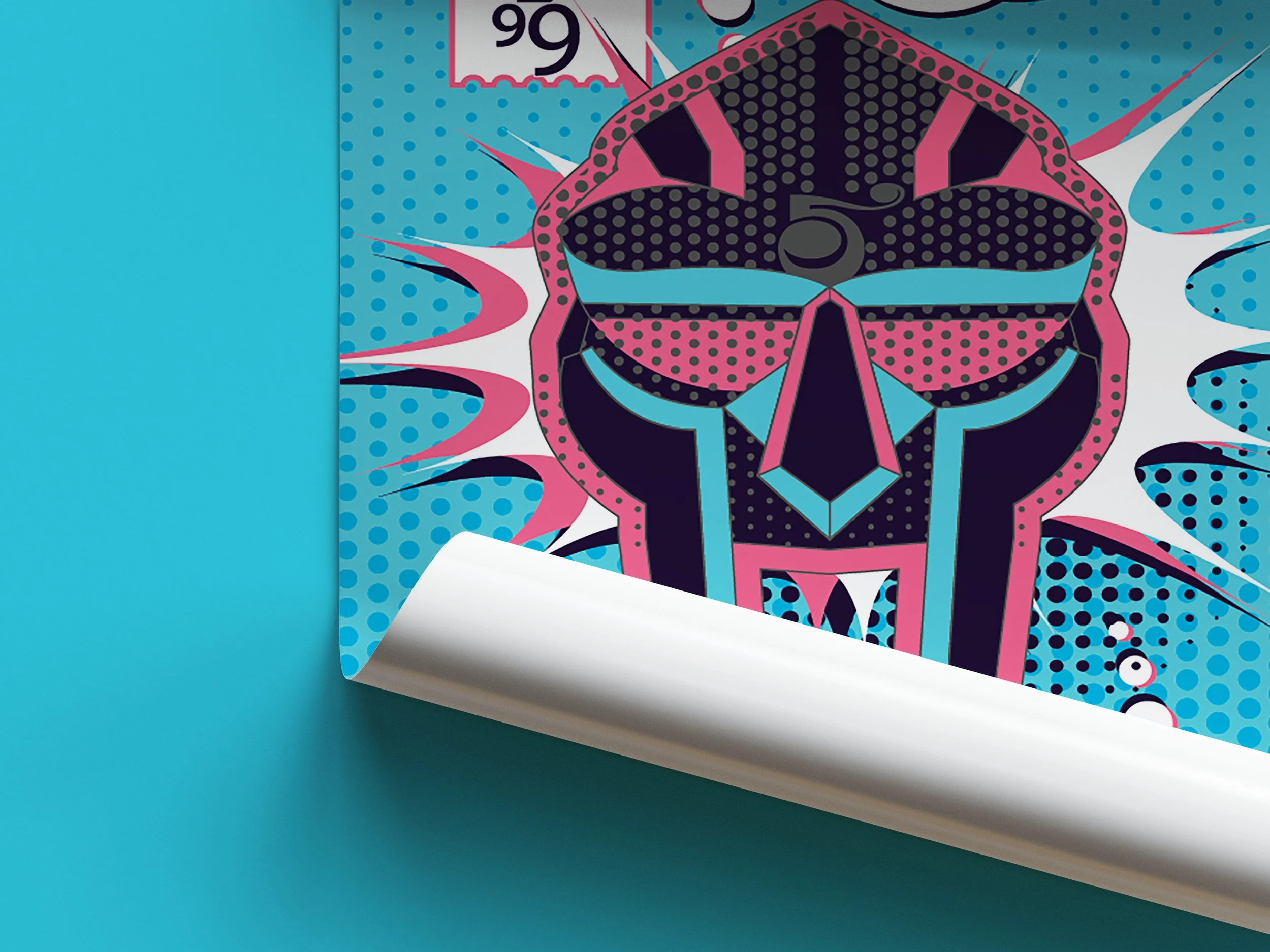 MF Doom x 5IN5O Poster