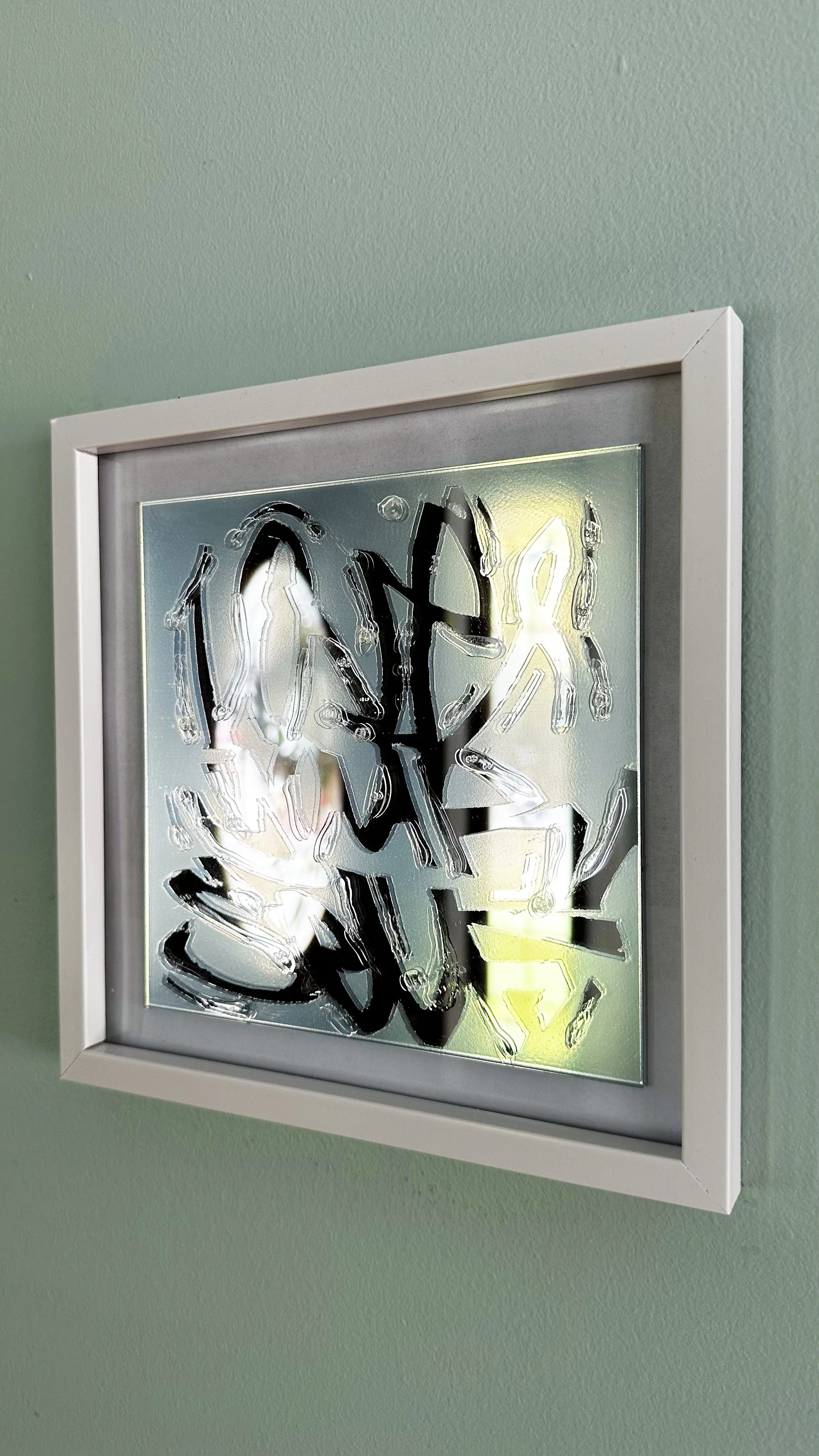 Love Yourself Mirror Art | Daily Affirmation Mirror by 5IN5O