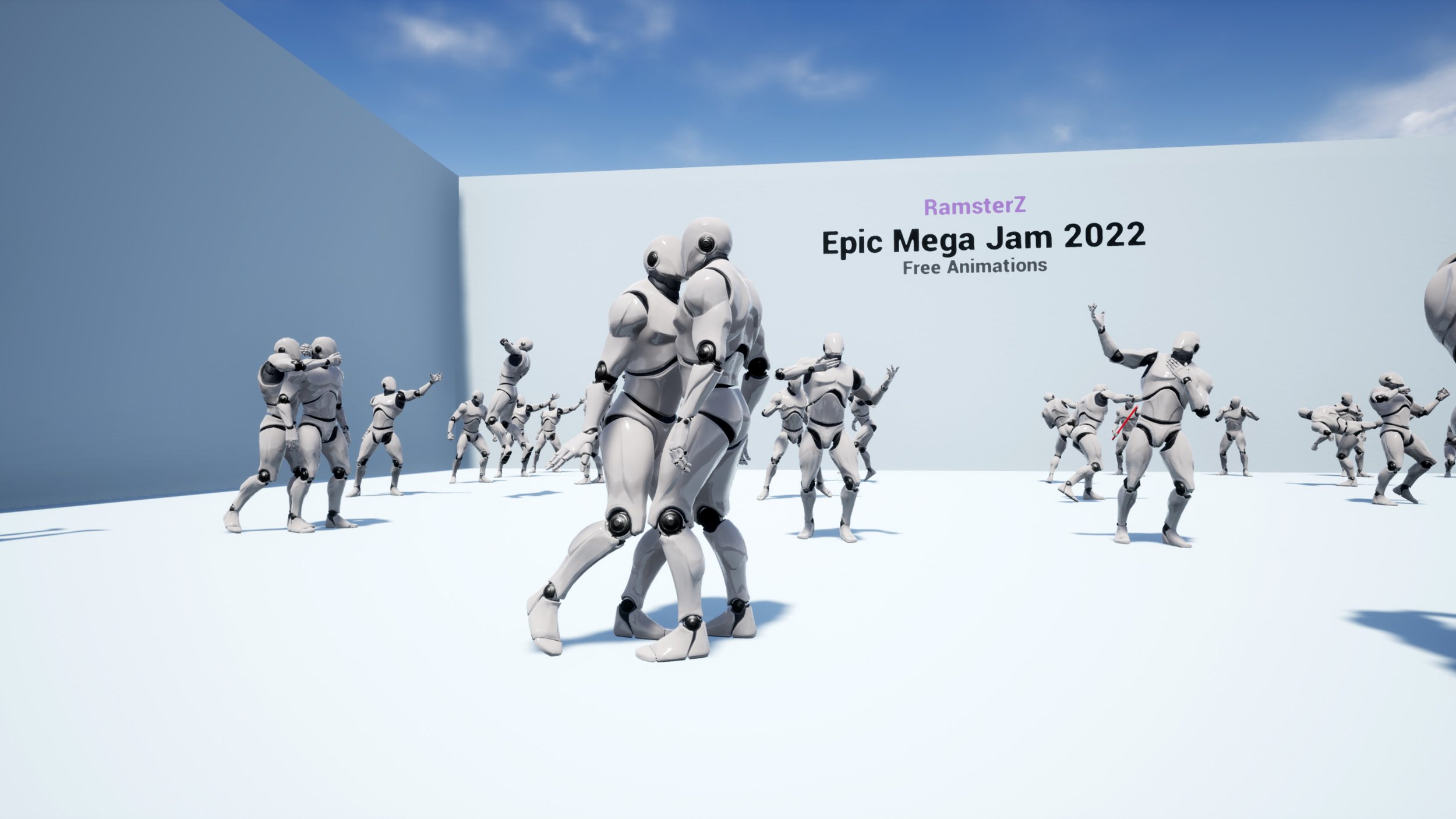 Epic Mega Jam 2022 Free anims | Discount Code: SAMPLE — RamsterZ Animations