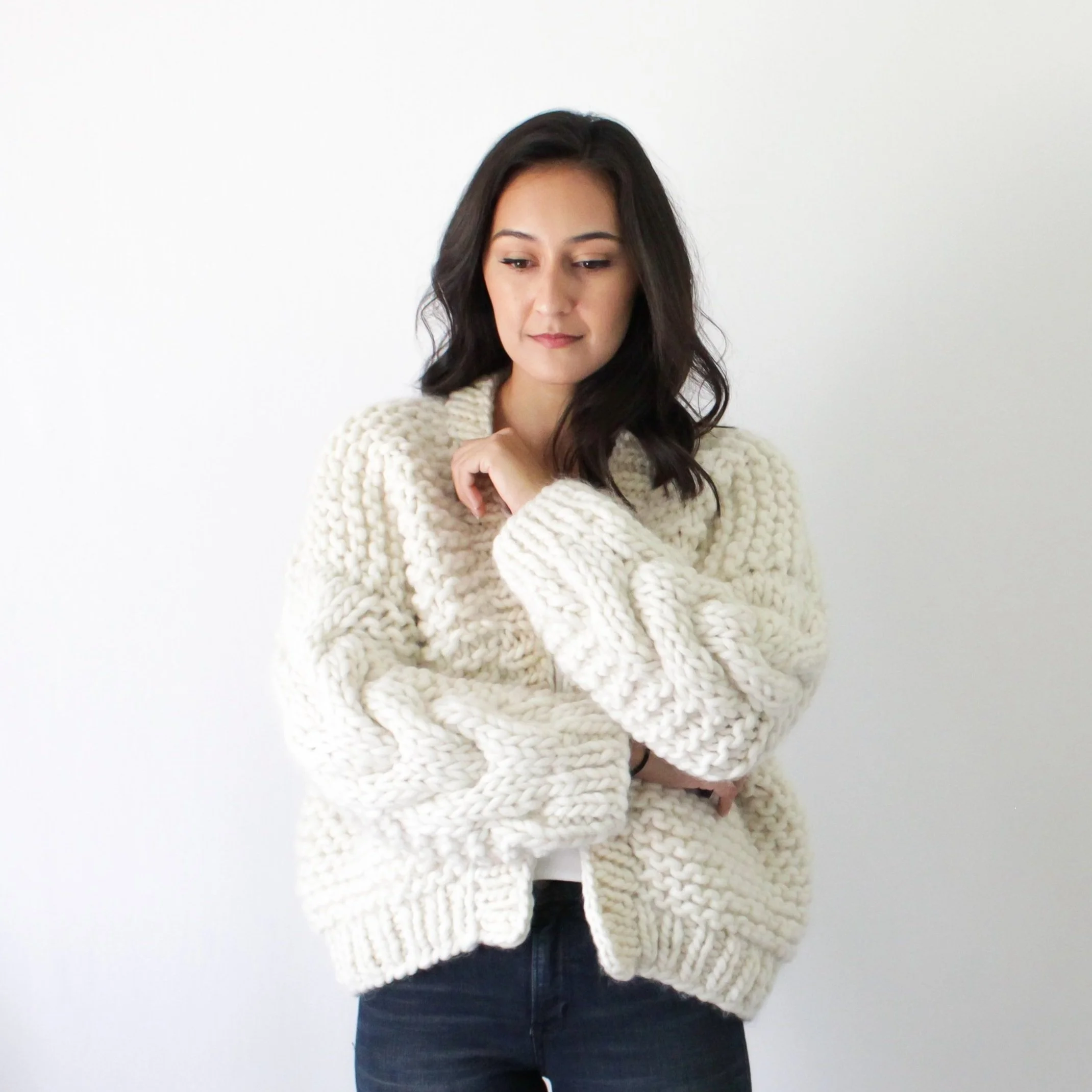 The Newbury Cable Cardigan