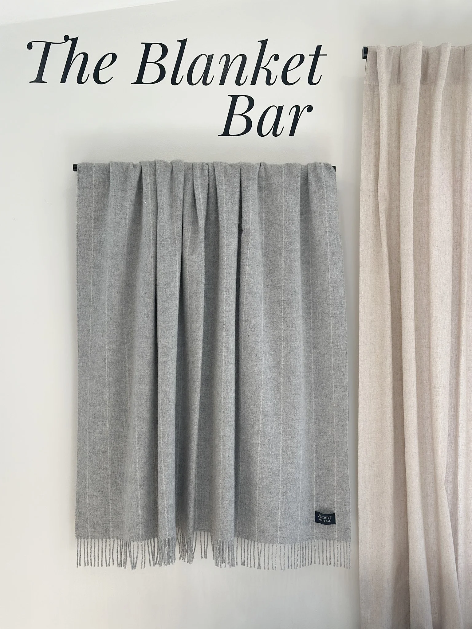 Grey Stripe - Merino Throw.JPG