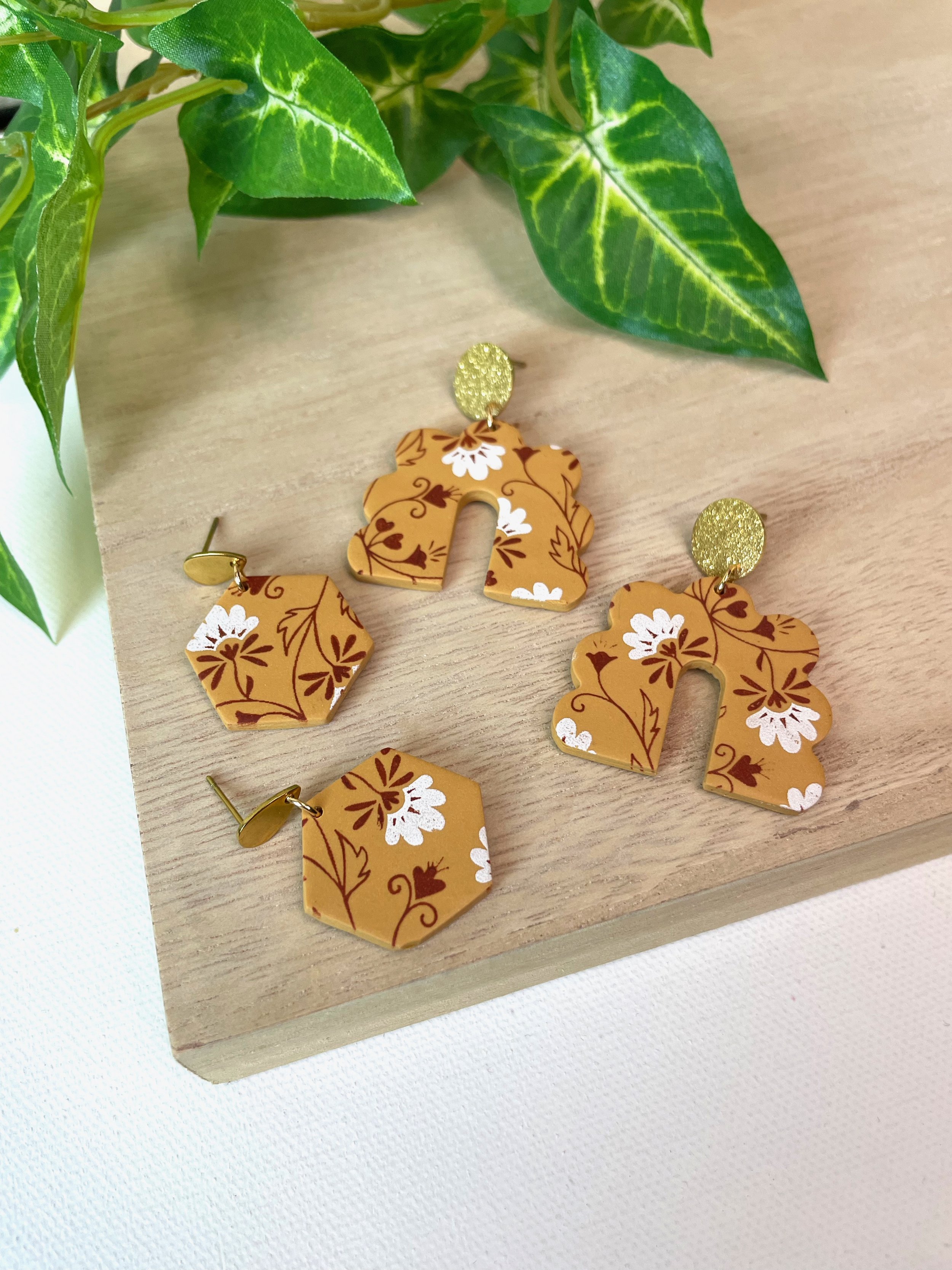 Mustard Florals Collection