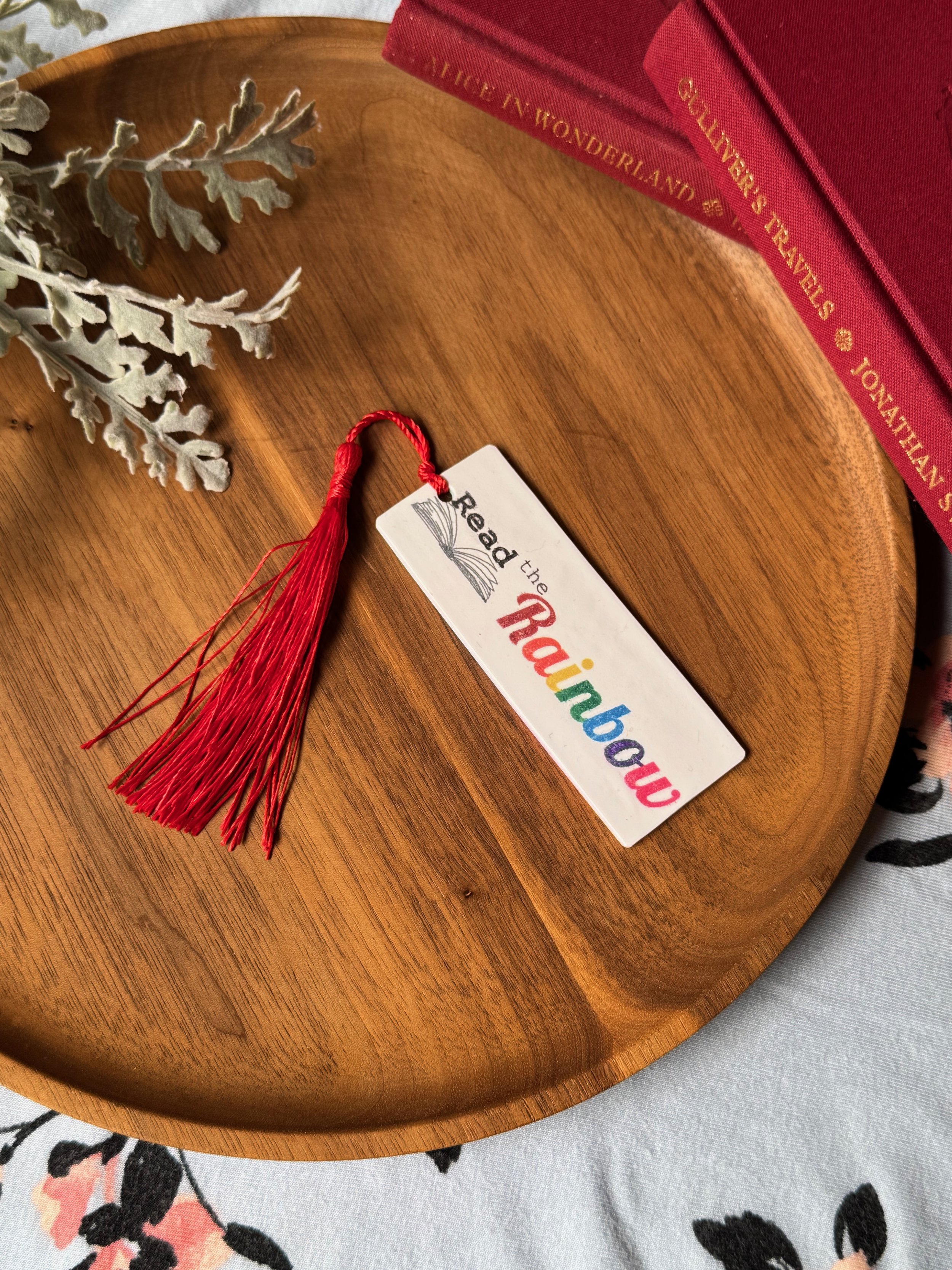 Read the Rainbow Bookmark
