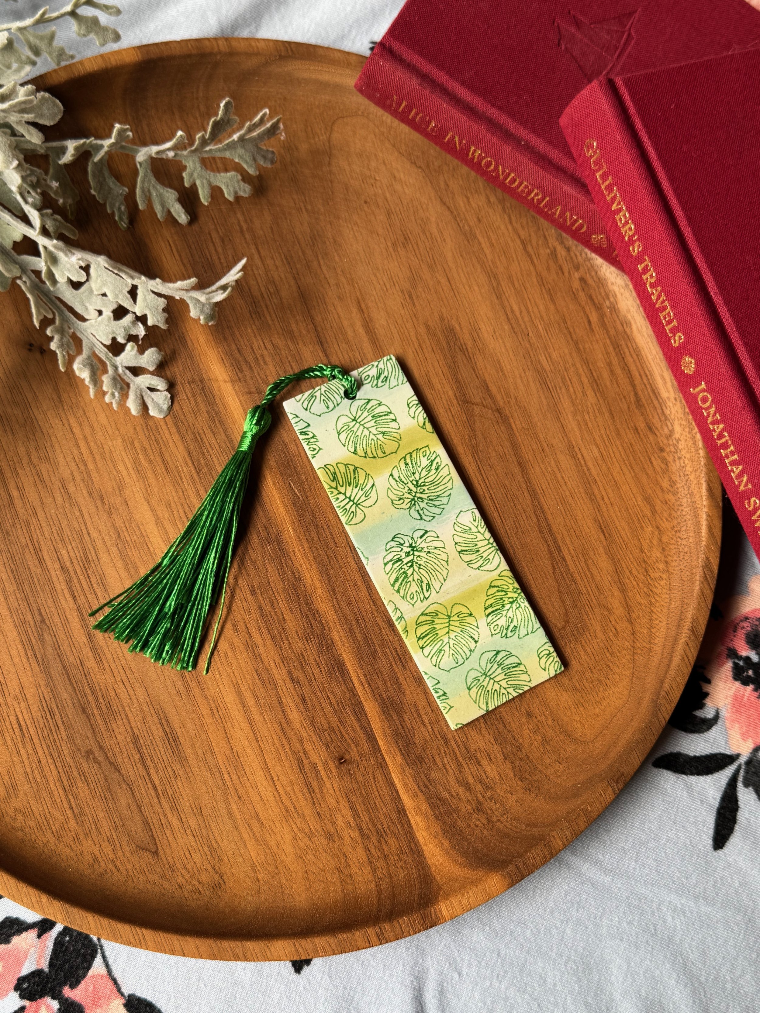 Monstera Bookmark