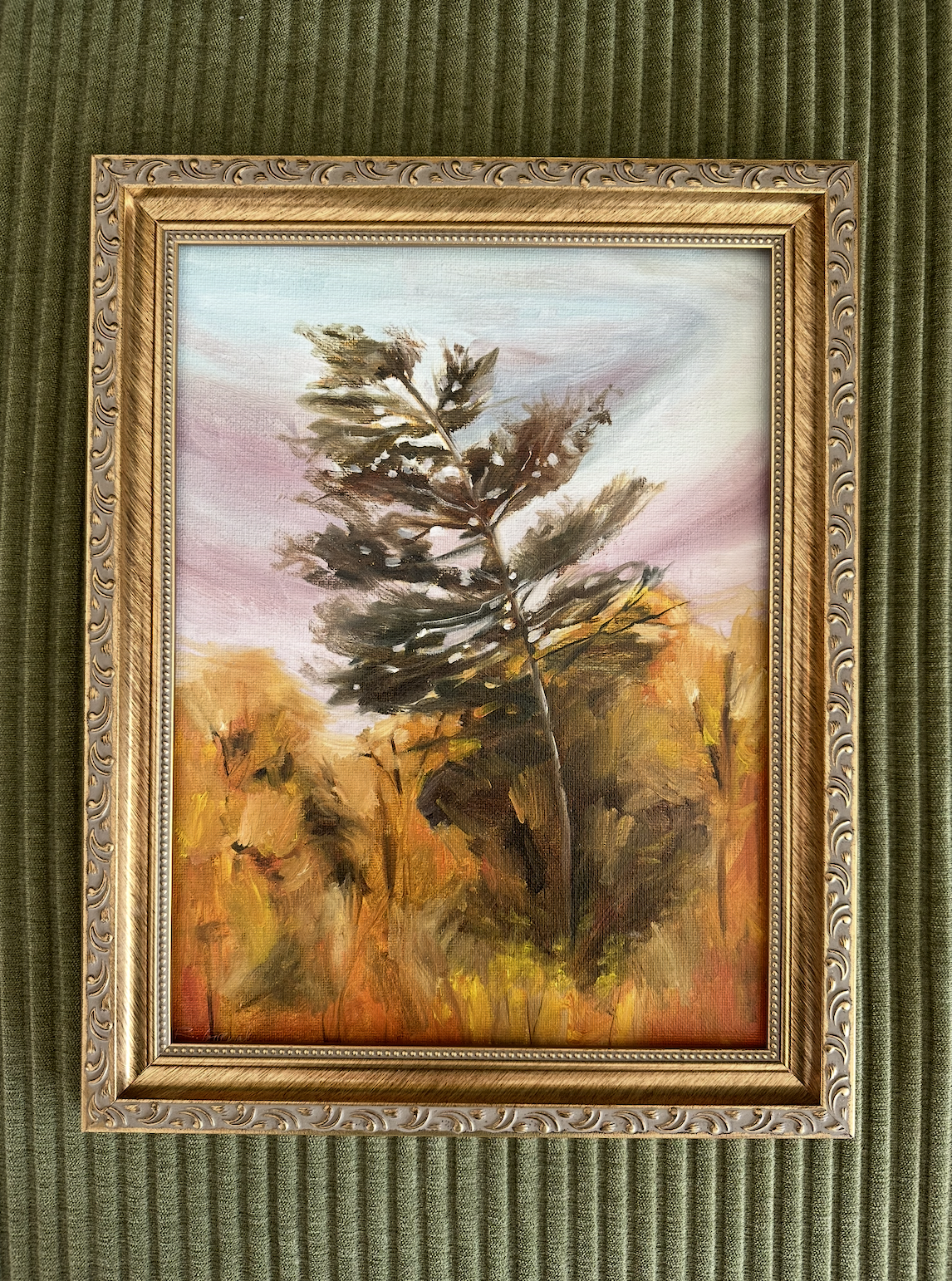 Framed Painting - Pine in autumn - for web.png