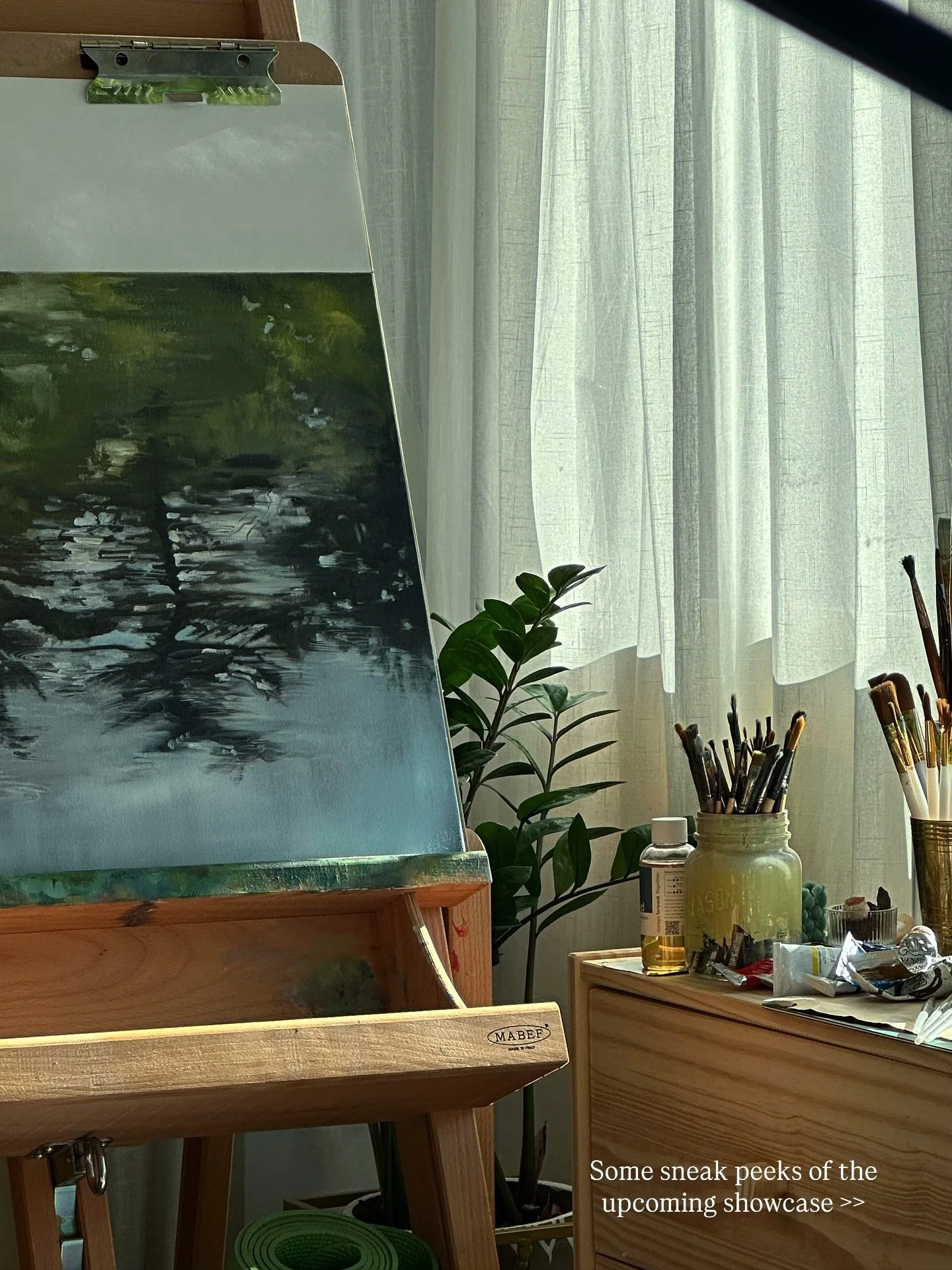 Come stop by the easel ~ sneak peeks of the upcoming showcase paintings!

Saturday, Nov 22nd
6pm to 10pm

See you there 💫