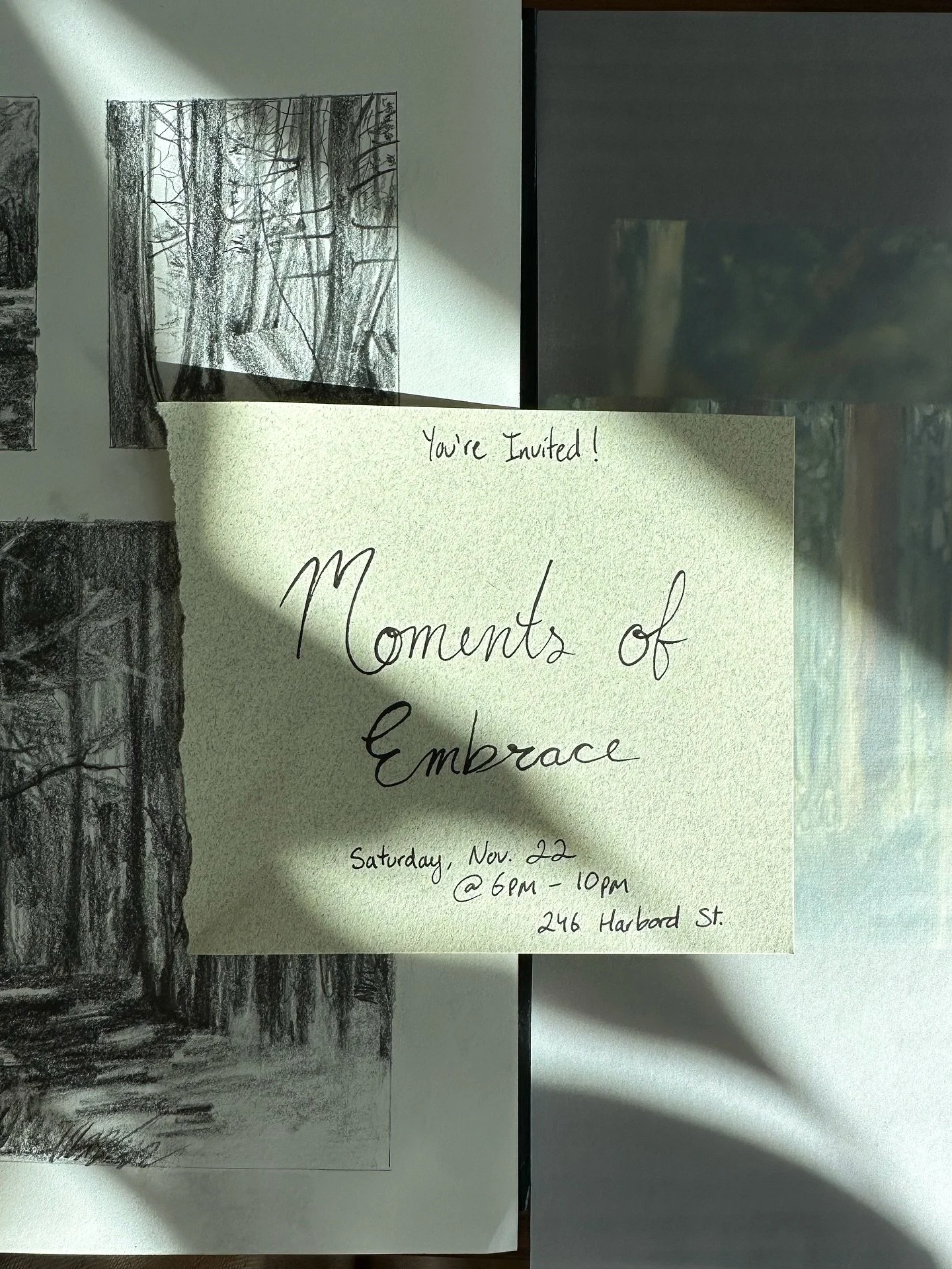 This Saturday!! See you there 💛💫
6PM - 10PM

Come see some paintings, immerse in the little moments in nature 🫶🏽