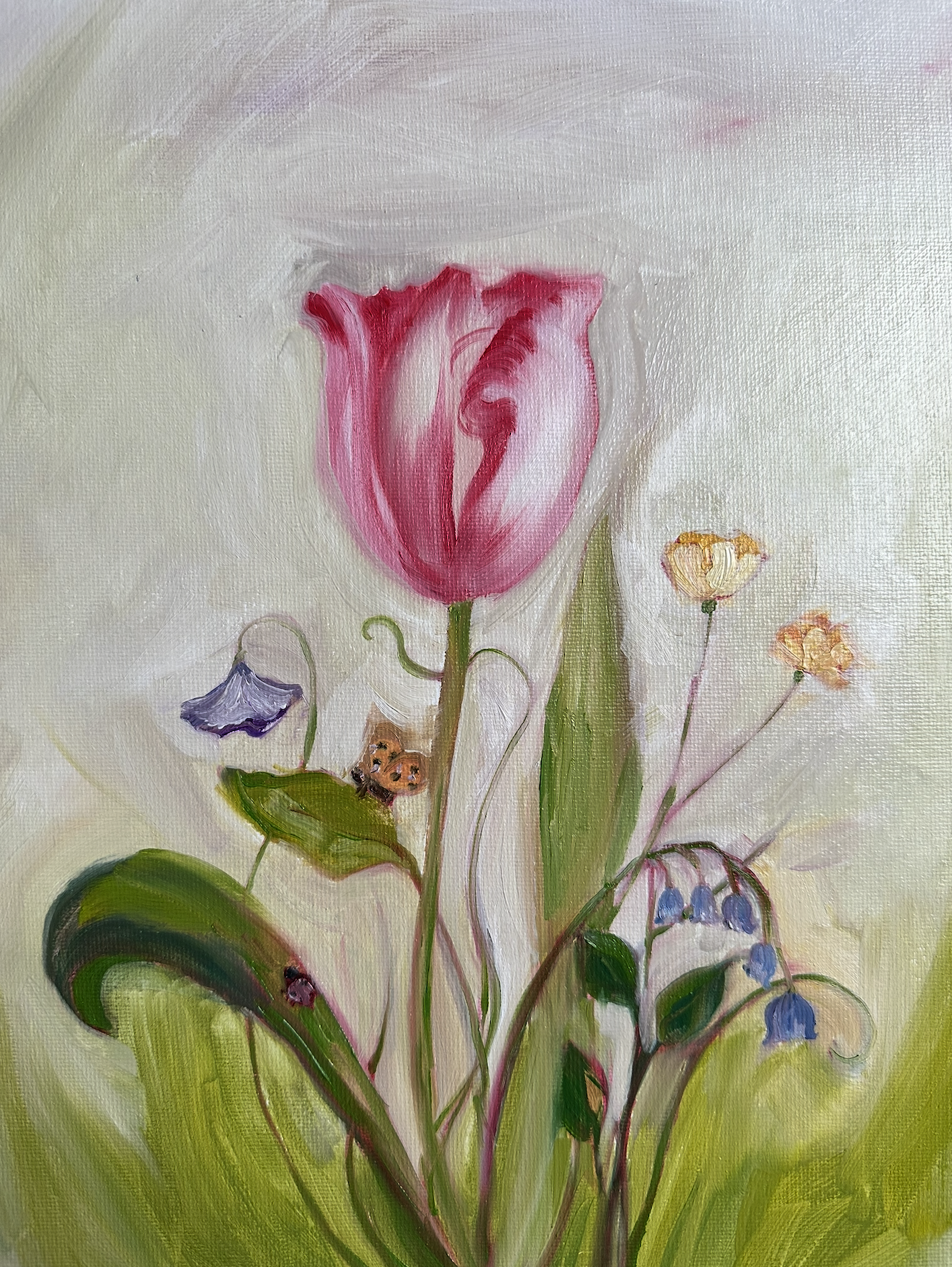 Blooming into spring - April 12 Oil painting workshop painting.png