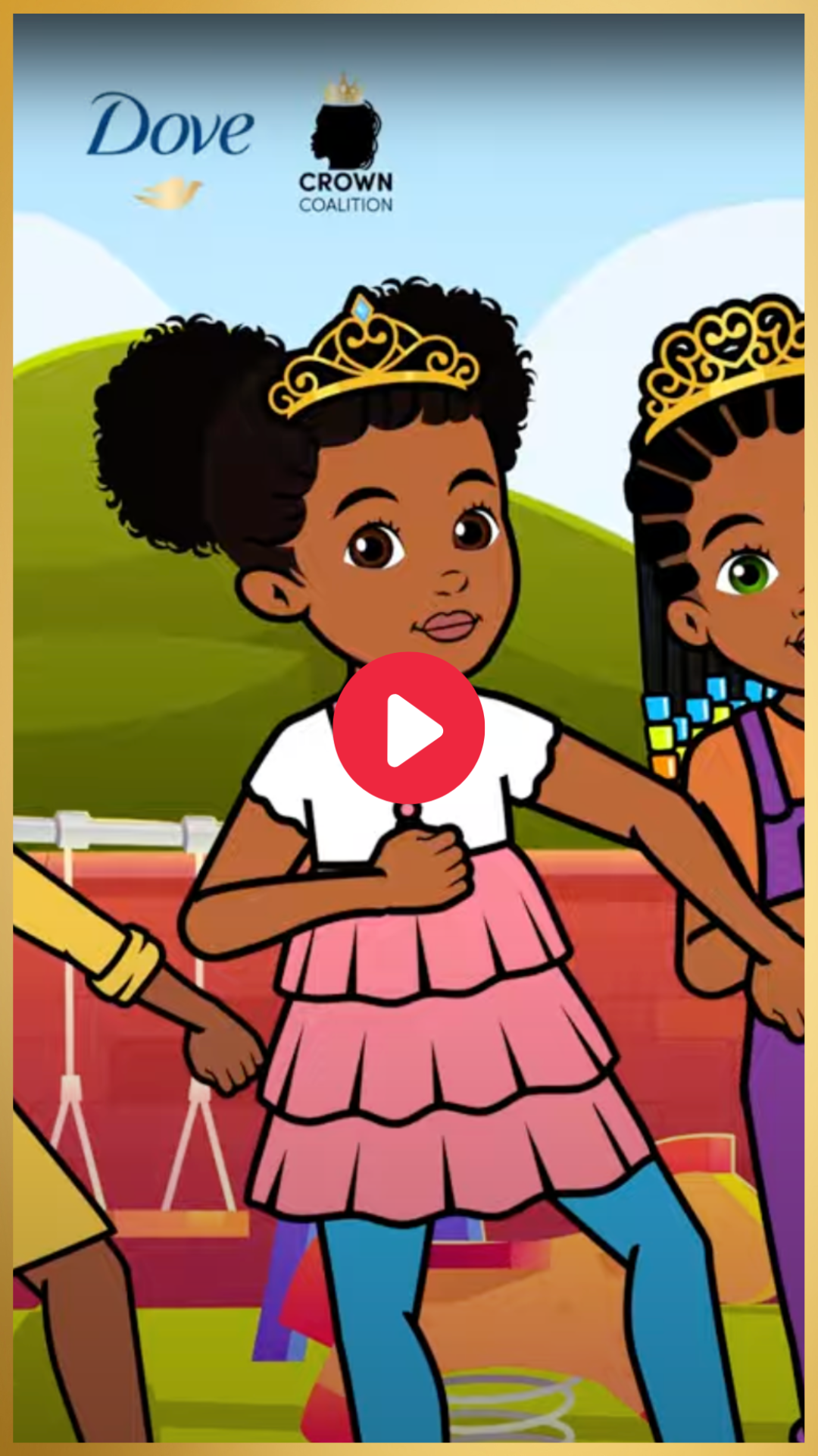 Dove And Beloved Children's Youtube Series, "Gracie's Corner," Celebrate The Beauty Of Natural Hair And CROWN Movement With A New Short, "Gracie's Crown"