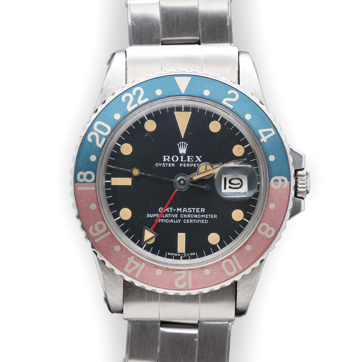 Rolex GMT-Master 1675 "Mark 2" Dial Riveted Bracelet