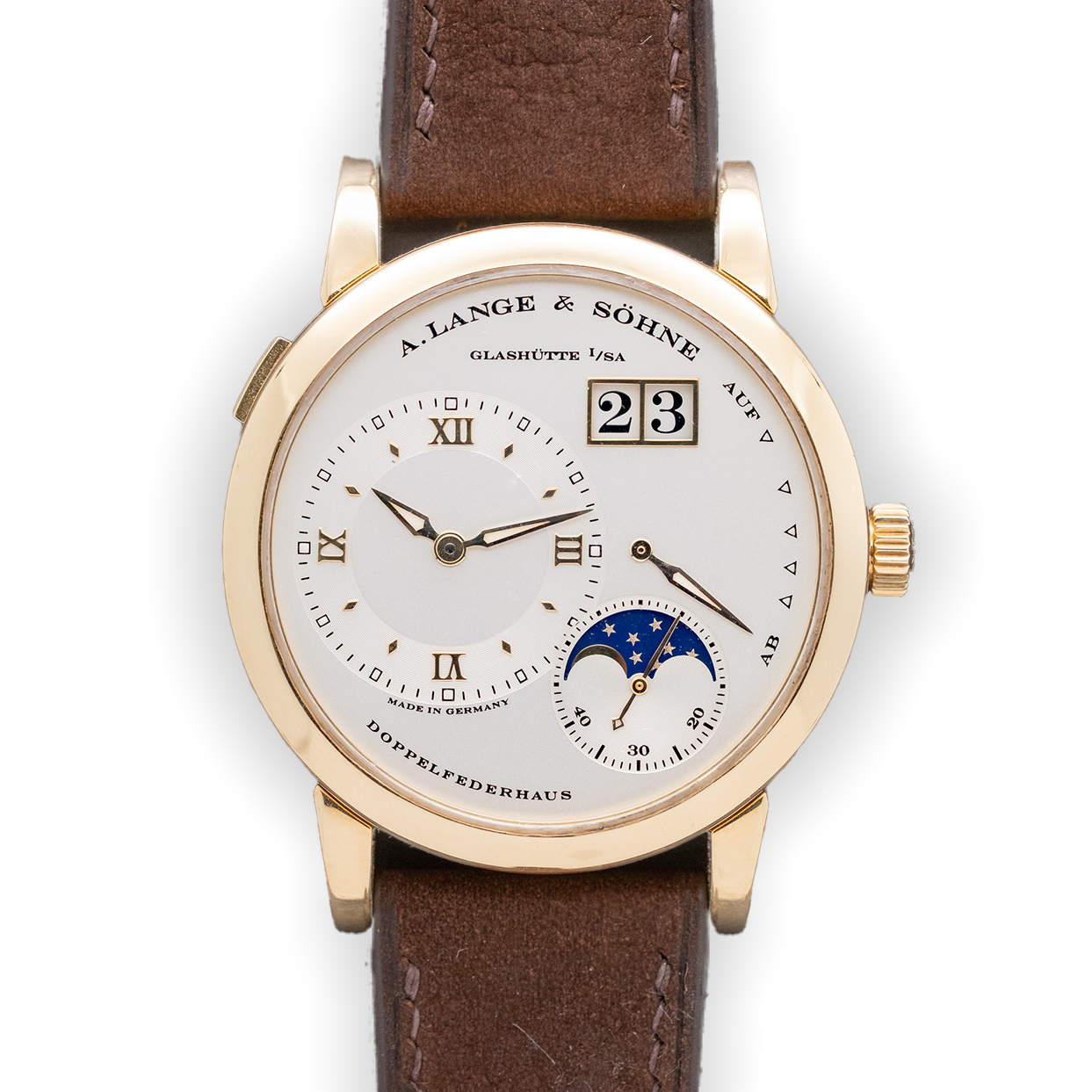 A. Lange & Söhne Lange 1 Moonphase 109.021 "First Gen"