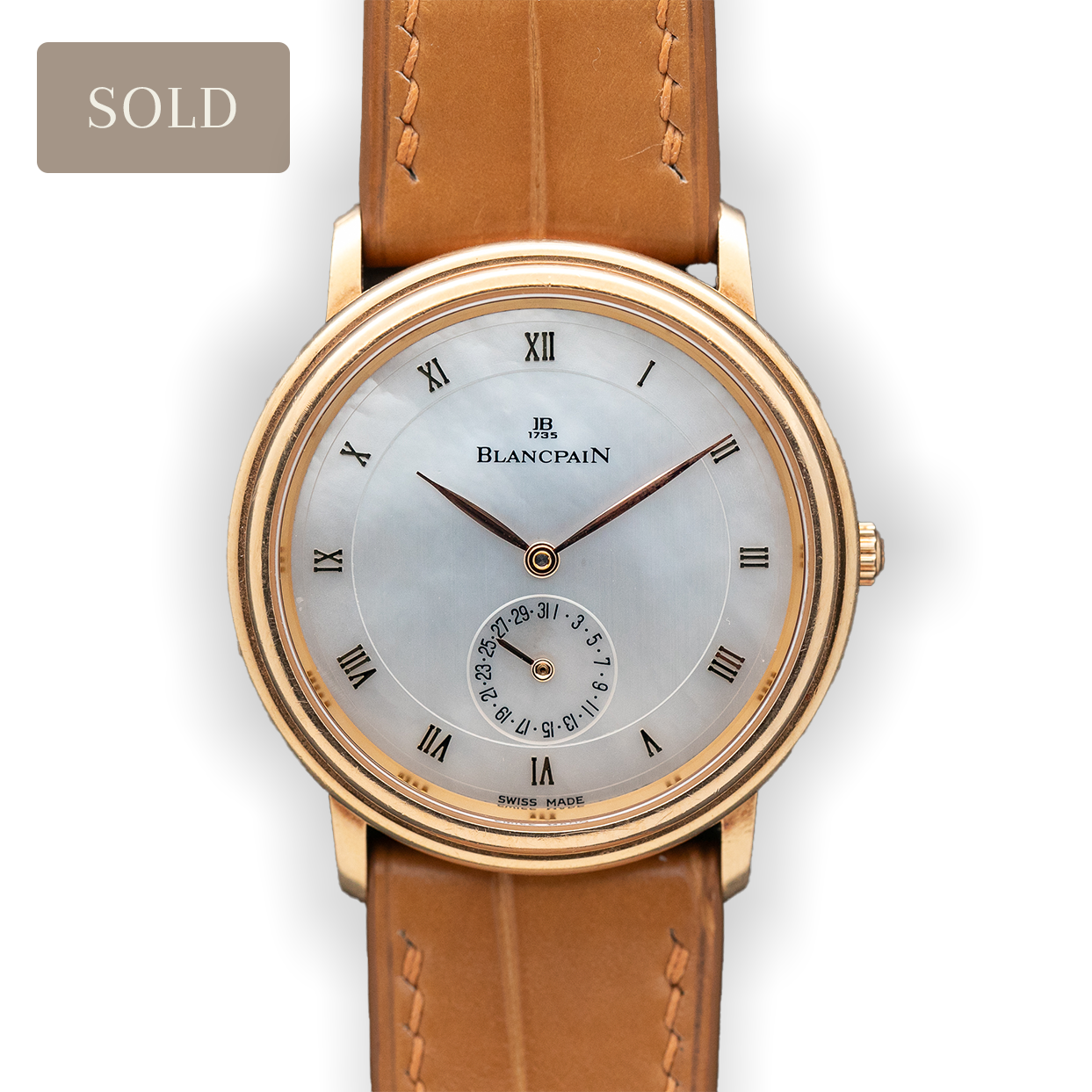 Blancpain Villeret Date Mother of Pearl Cal.4795